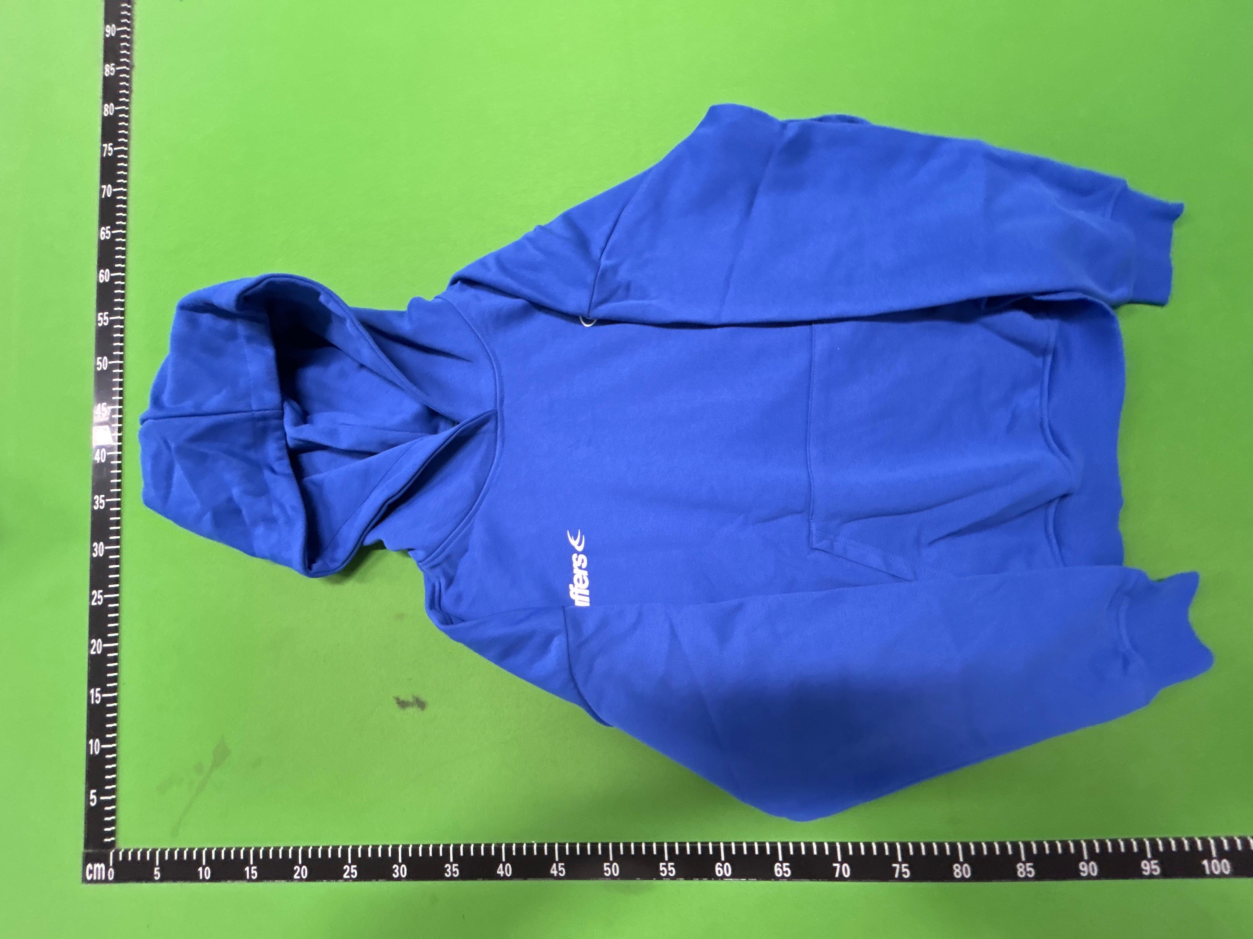Foto QC 8 de Scuffers Boxy Logo Hoodie Charcoal Yellow