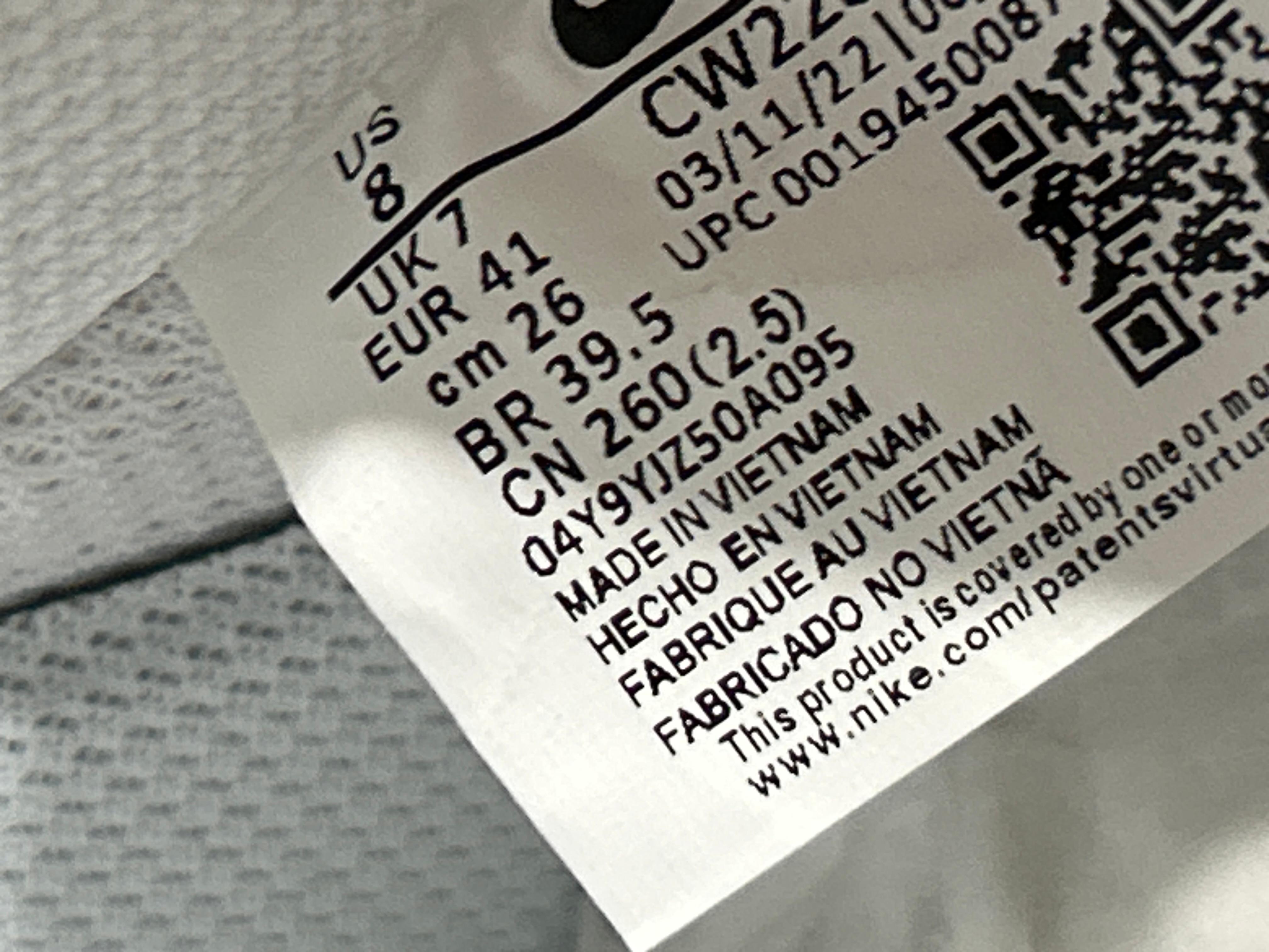 Foto QC 7 de Nike Air Force 1 Low Rope Laces Triple White