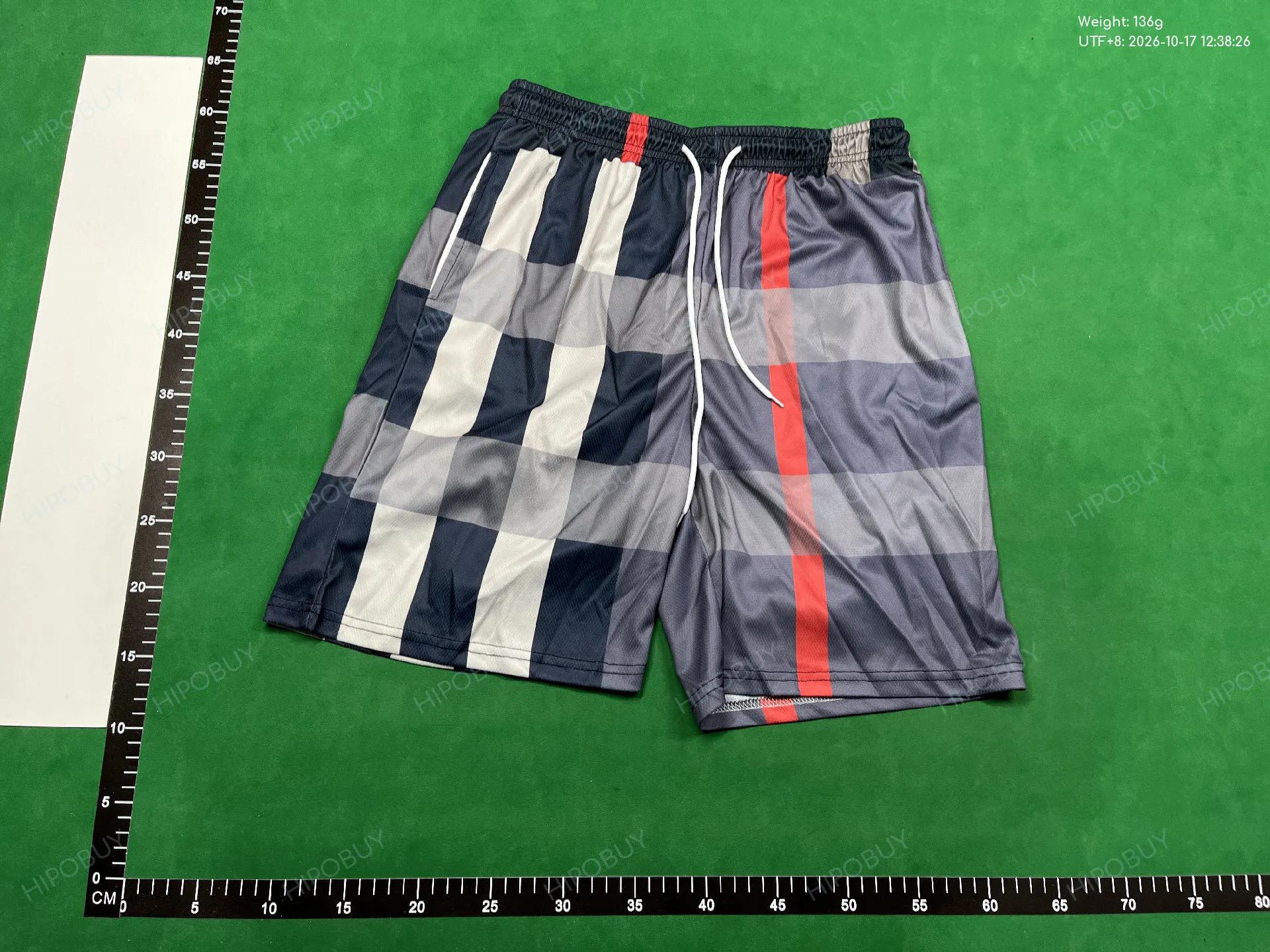 Foto QC 6 de Burberry Vintage Check Board Shorts Quick-Dry Charcoal