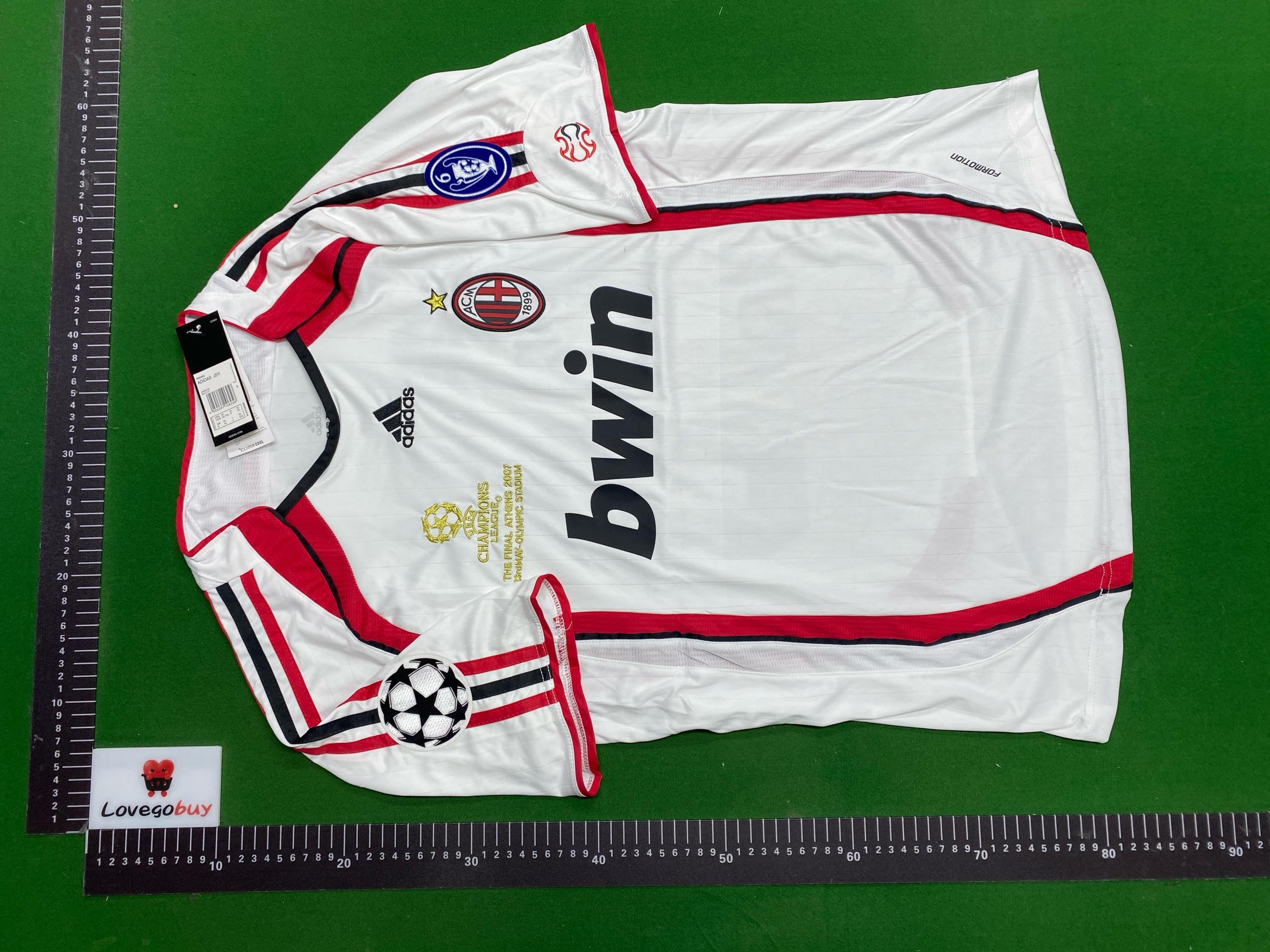 Foto QC 5 de adidas x AC Milan Retro 2014/15 Home Jersey Black/Red