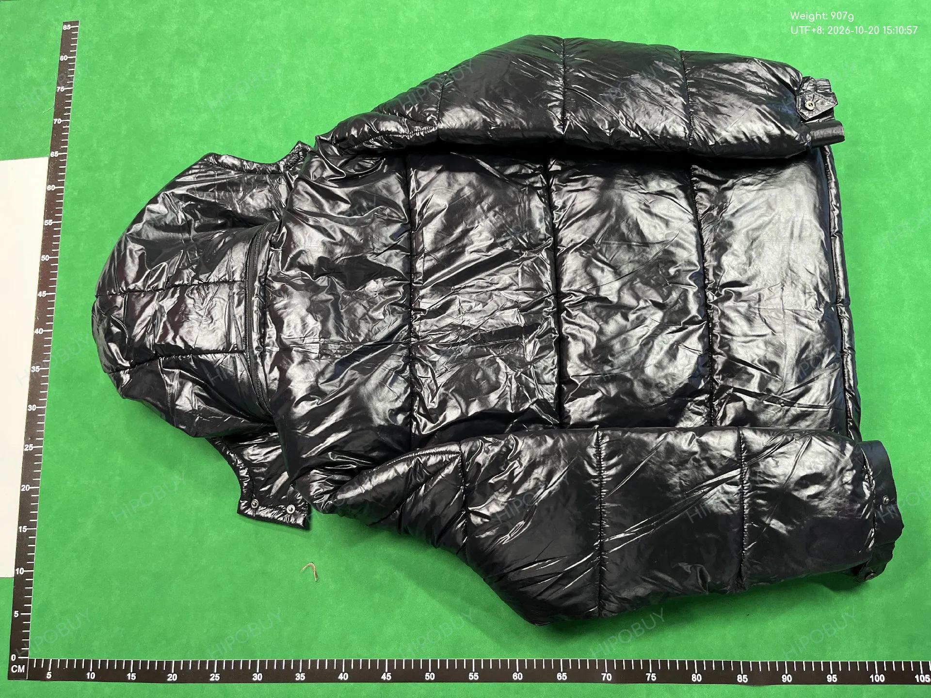 Foto QC 6 de Moncler Maya Puffer Jacket Tricolour Tape Down Black