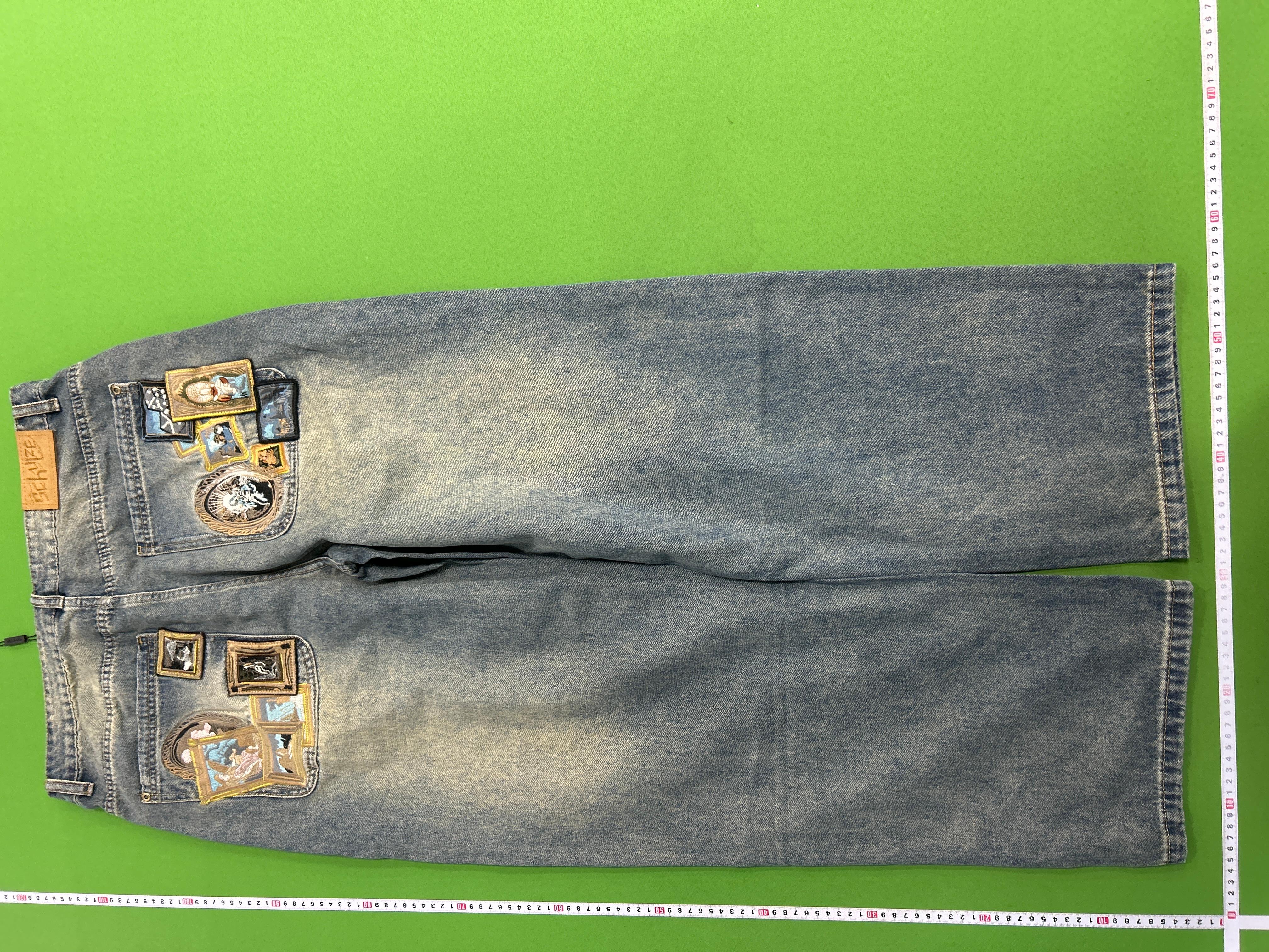 Foto QC 4 de Derschutze Mother Jeans Baggy Distressed Blue