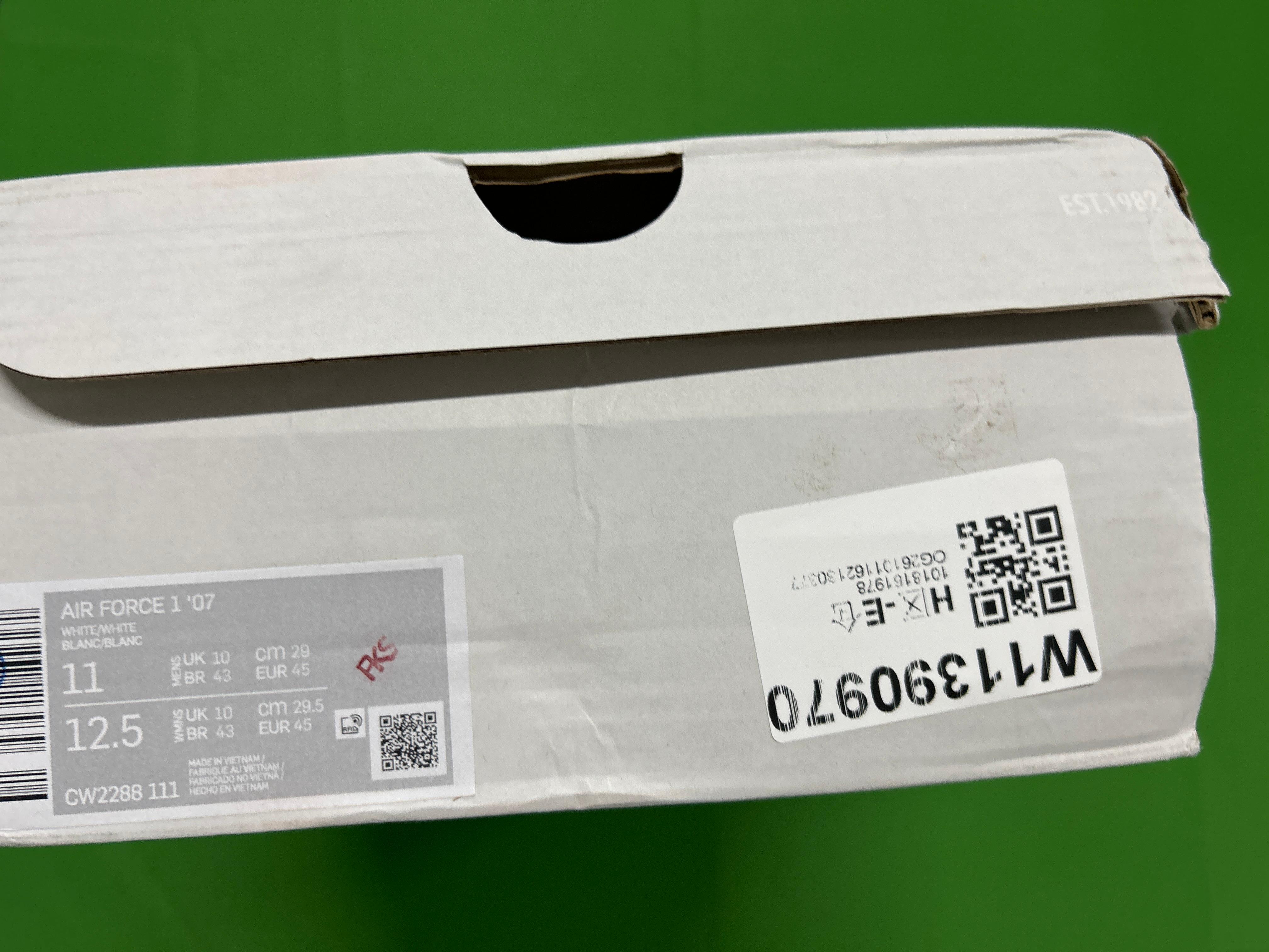 Foto QC 1 de Nike Air Force 1 Low '07 White CW2288-111