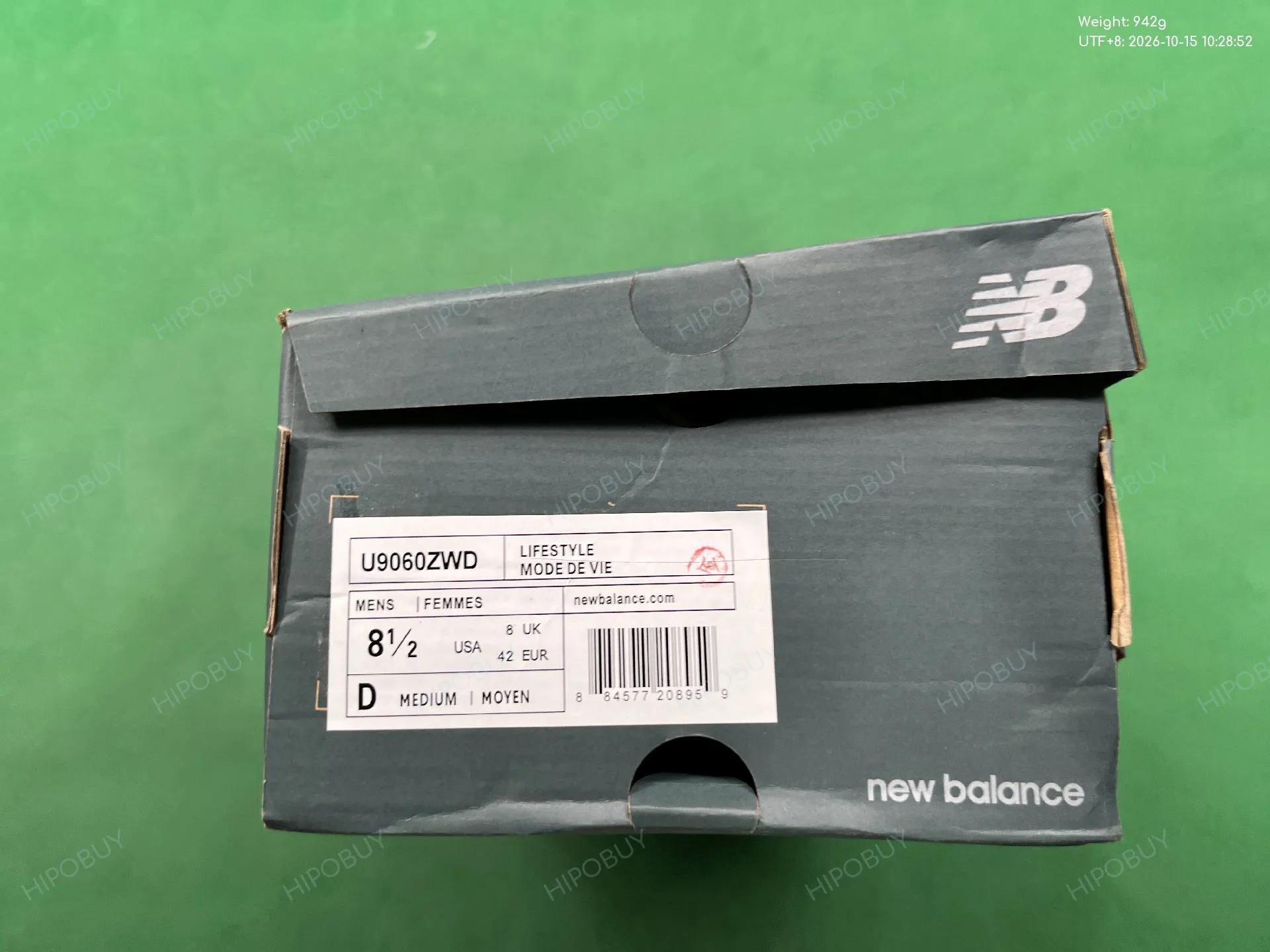 Foto QC 7 de New Balance 9060 Grey Reflection True Red U9060JBE