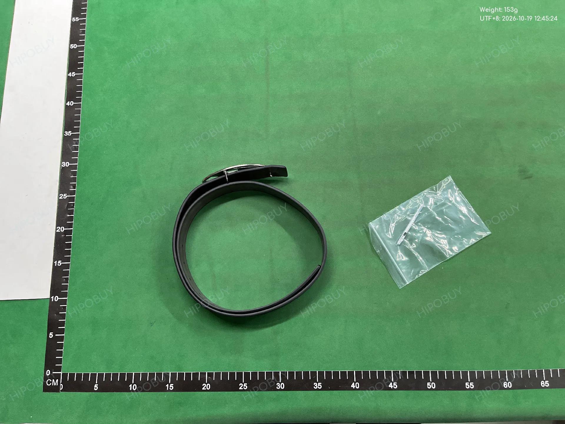 Foto QC 6 de Diesel Oval D Logo Belt Black