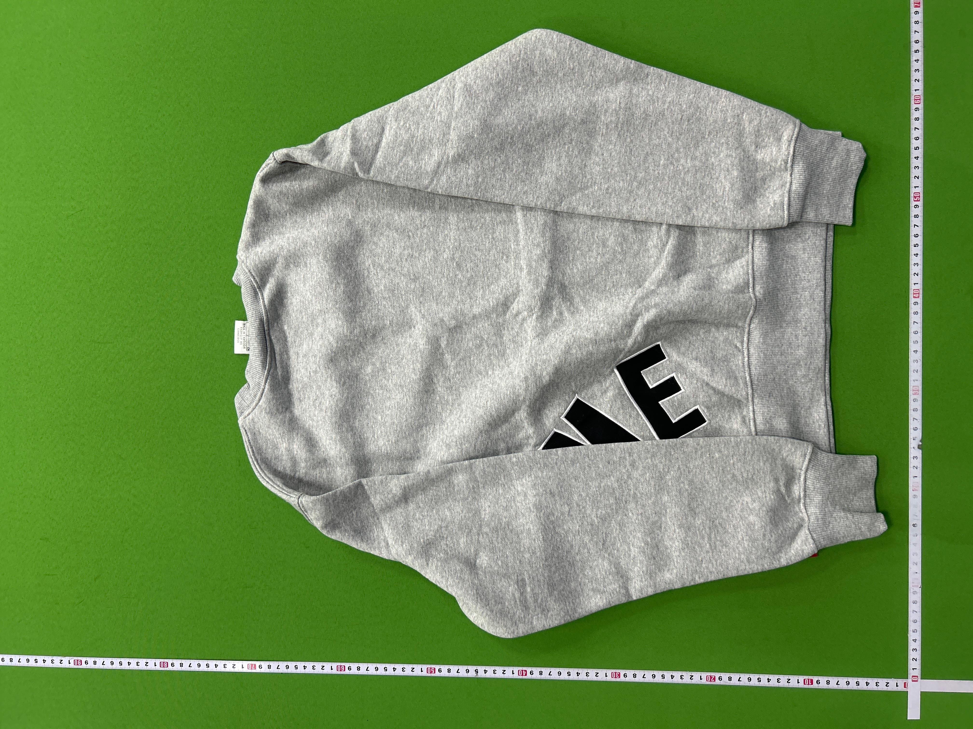 Foto QC 3 de Supreme MM6 Maison Margiela Zip Sweater Liquid Blue Skull Ash Grey