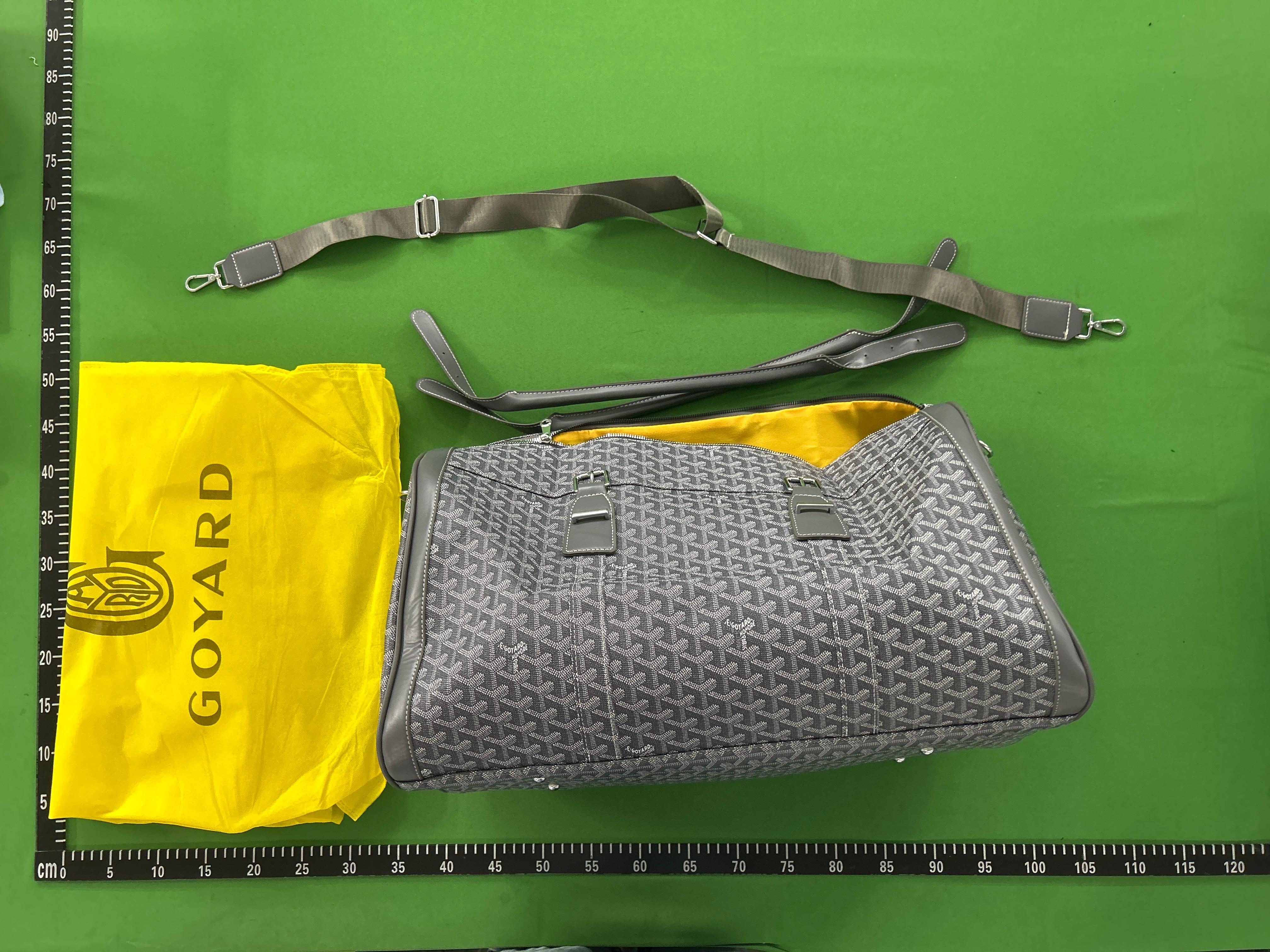 Foto QC 2 de Goyard Travel Bag Green Goyardine Canvas