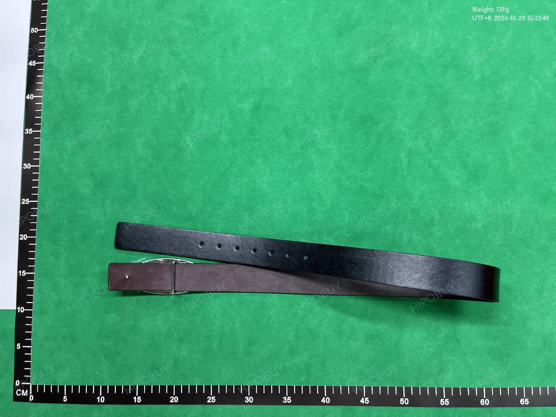 Foto QC 2 de Diesel Oval D Logo Belt Black