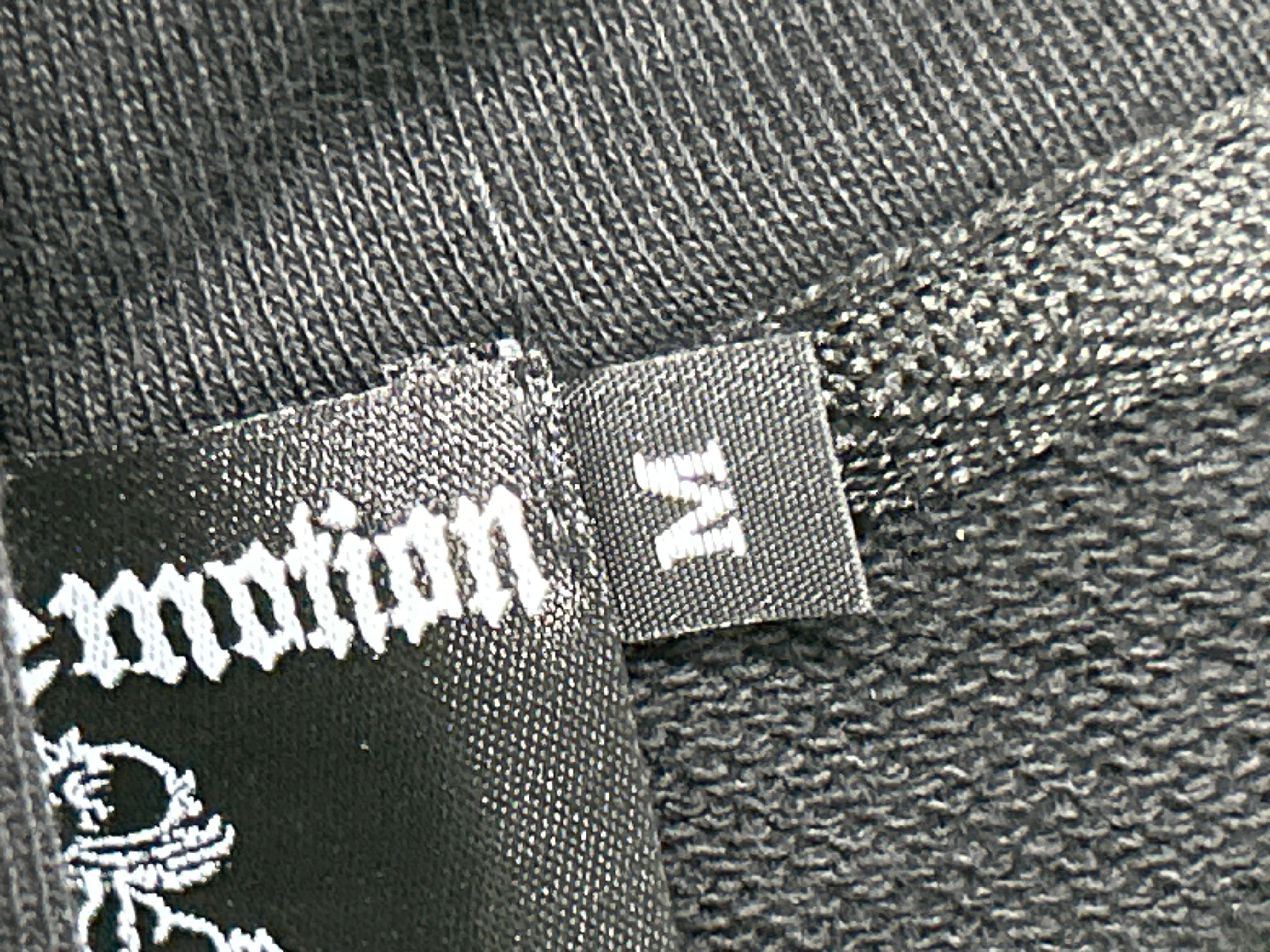 Foto QC 8 de Saint Mxxxxxx Mixed Emotions Emotions Never Die Zip Sweater Rhinestone Black