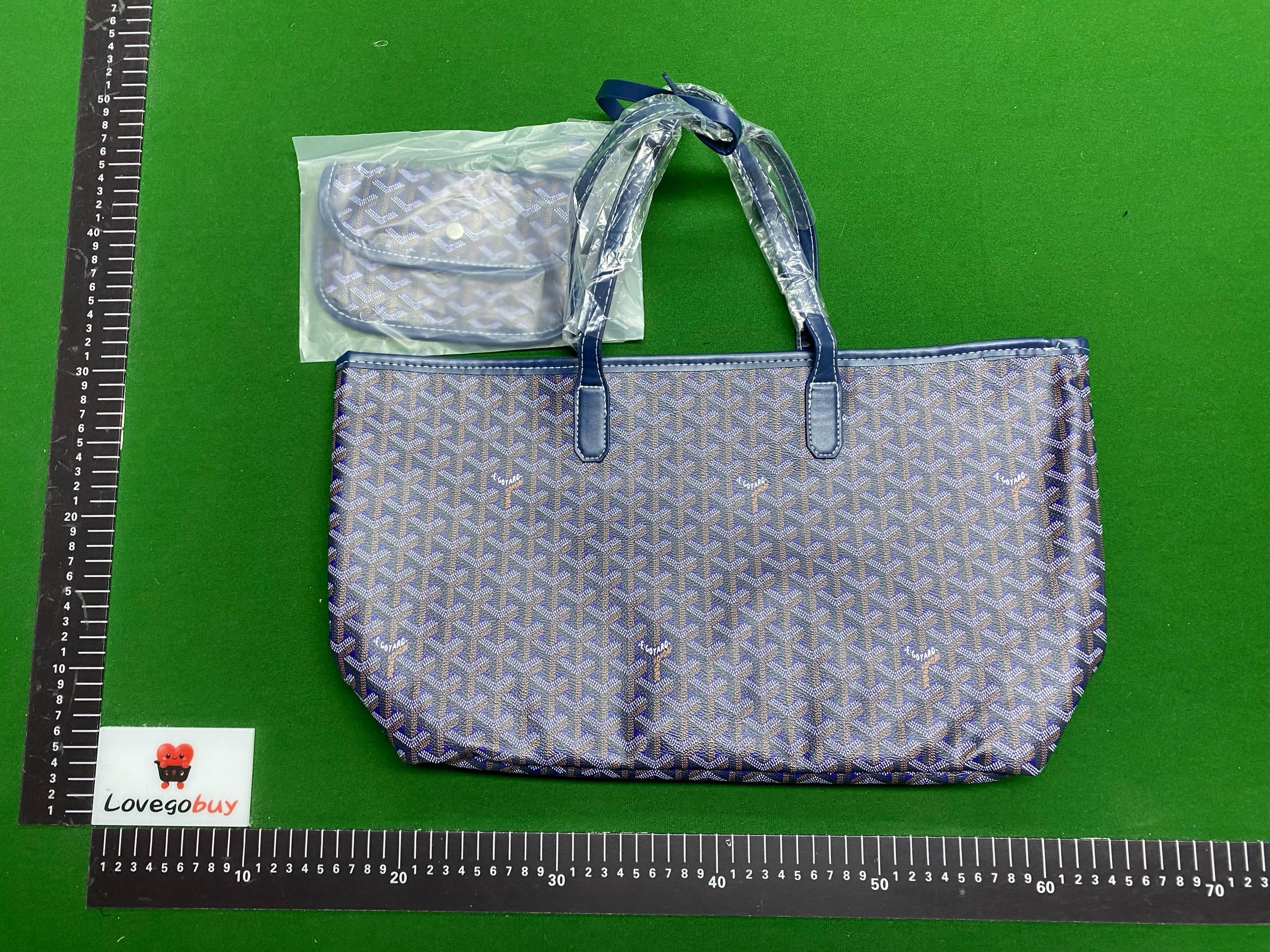 Foto QC 1 de Goyard Saint Louis GM Green Goyardine Canvas