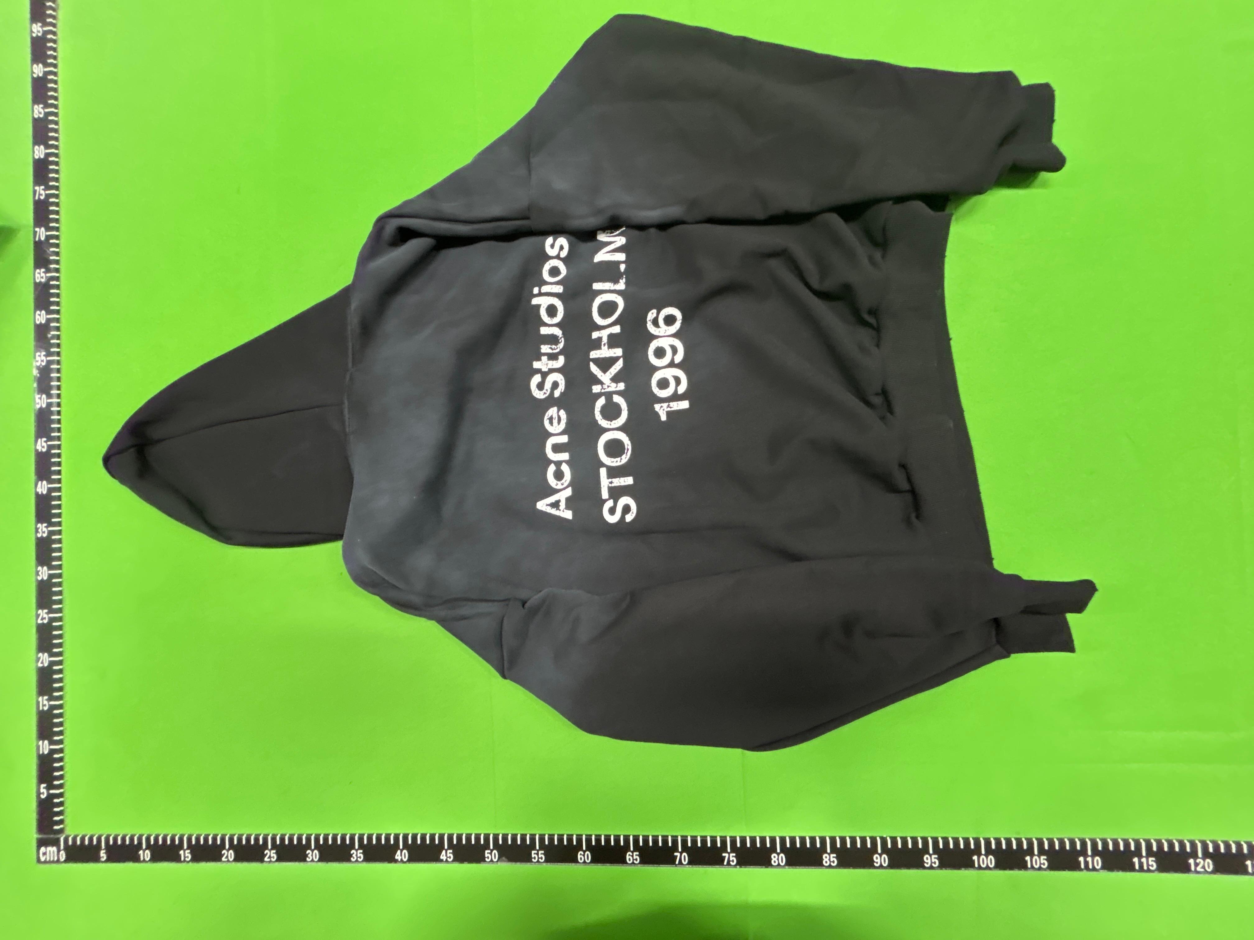 Foto QC 3 de Acne Studios Logo Printed Sweatshirt Black