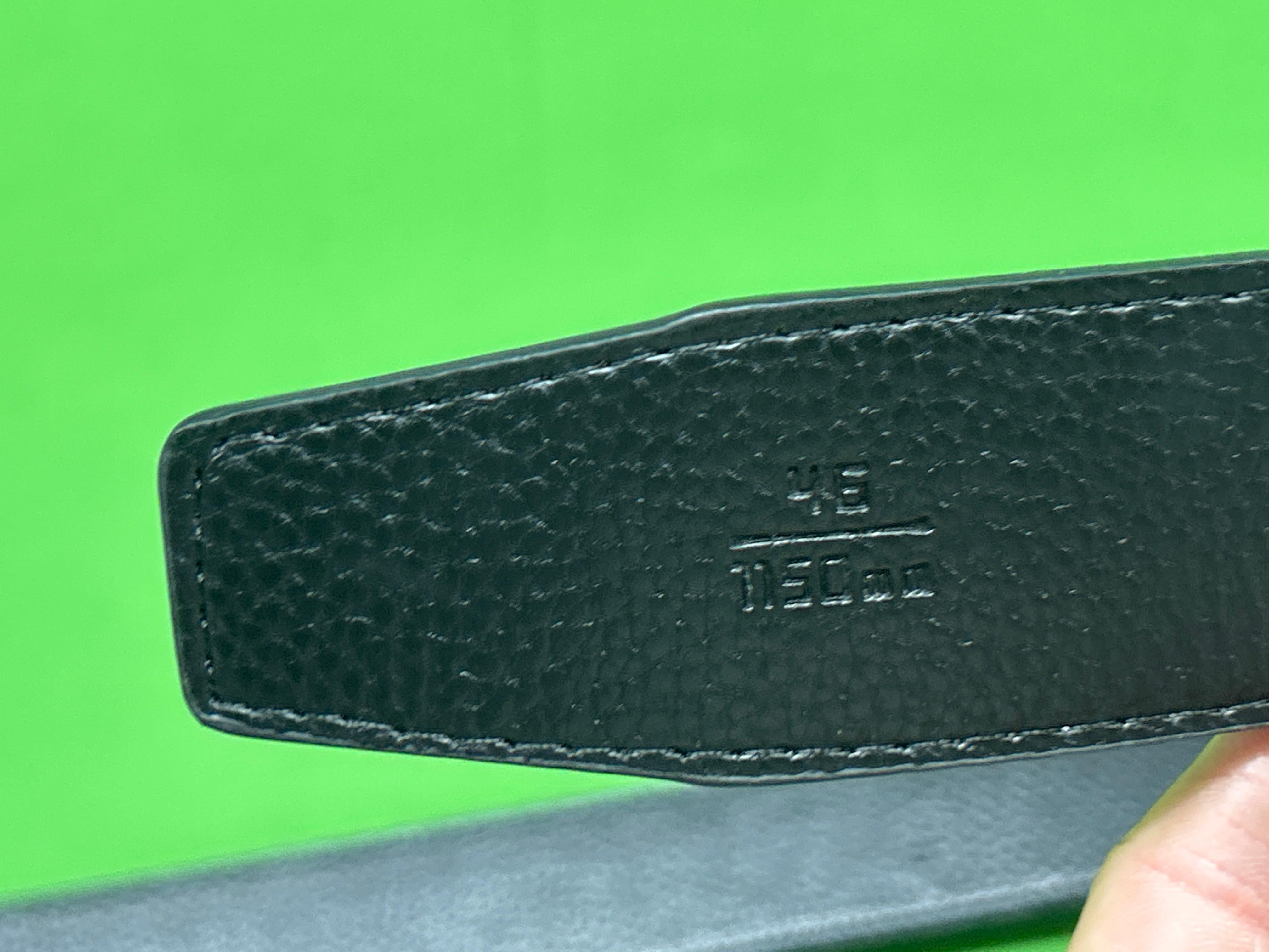 Foto QC 5 de Burberry B Buckle Reversible Belt Vintage Check