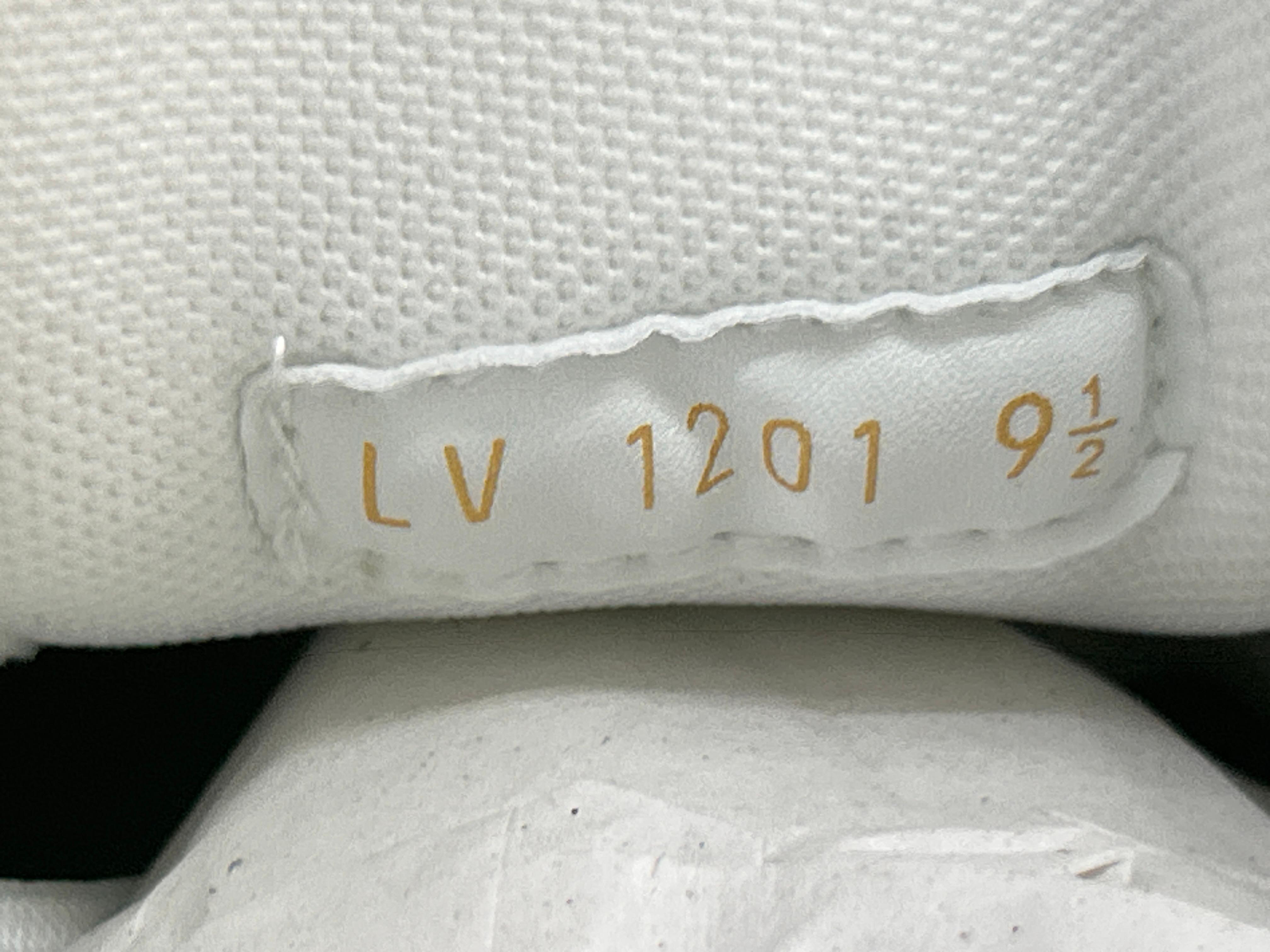 Foto QC 5 de Louis Vuitton Trainer Low Monogram Denim White Blue
