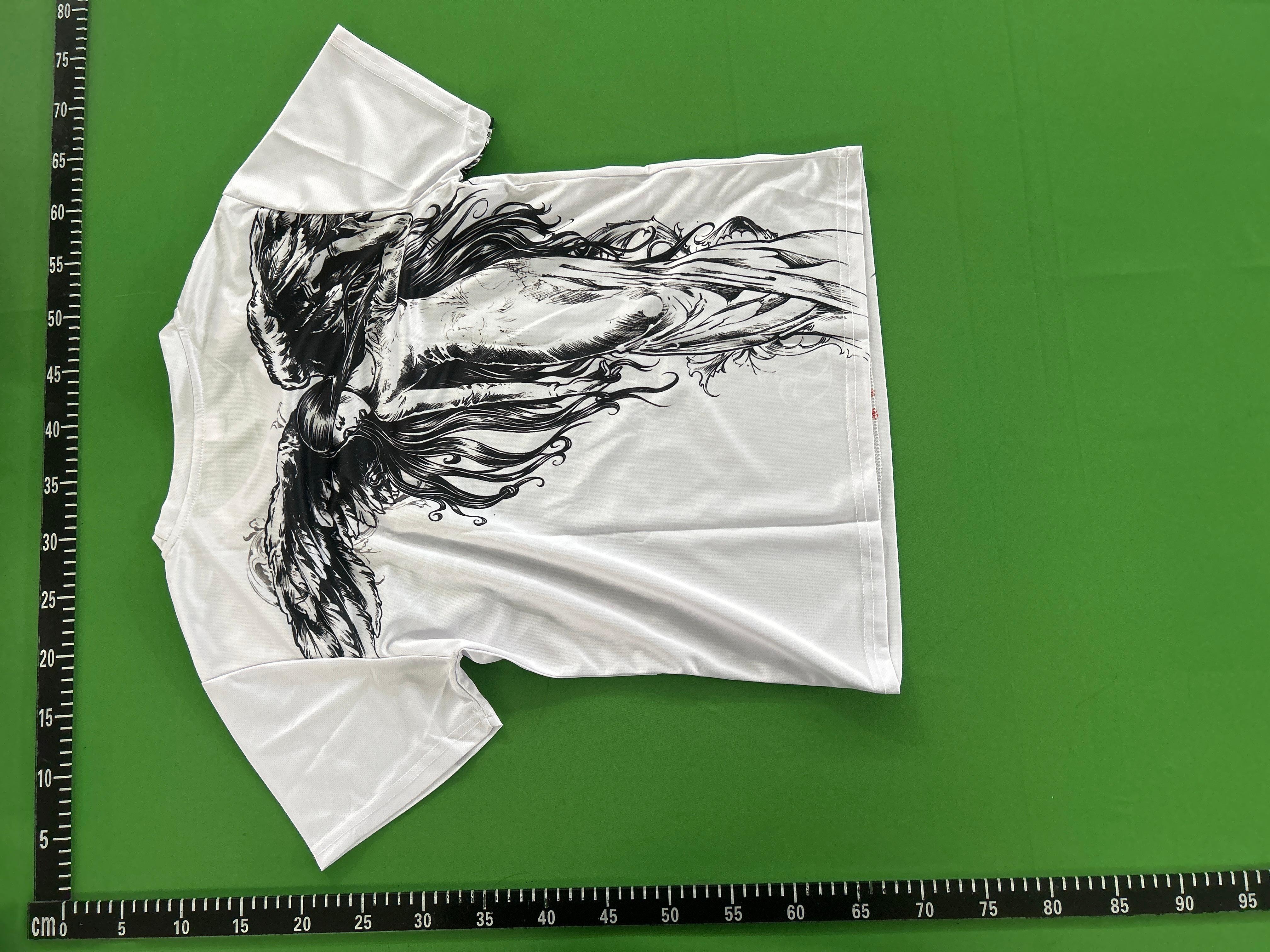 Foto QC 4 de Affliction Dead or Alive T-shirt Knight Skull Grey