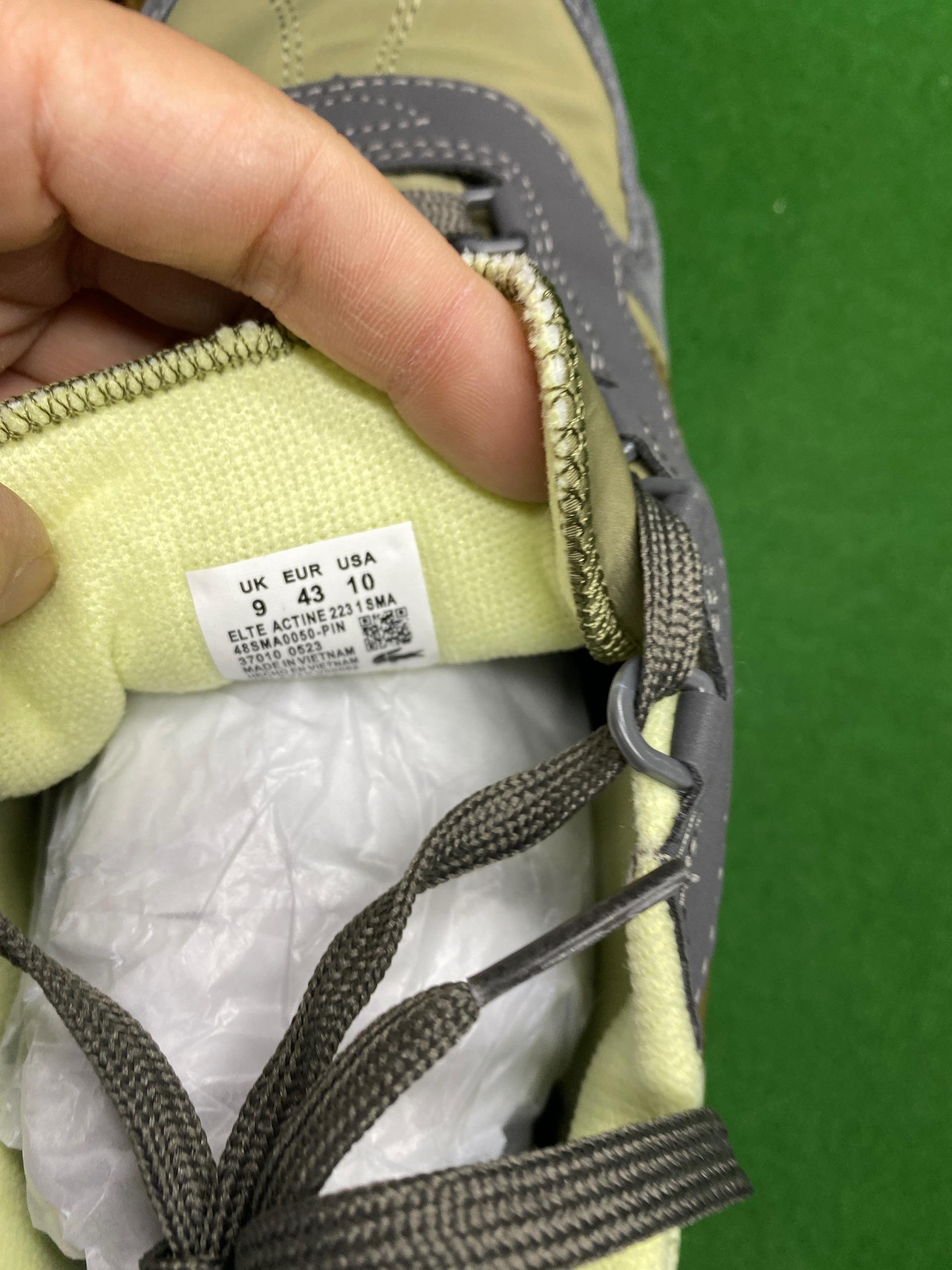 Foto QC 5 de Lacoste Elite Active Low Off White Dark Green Pink 49SFA0002-1Y5