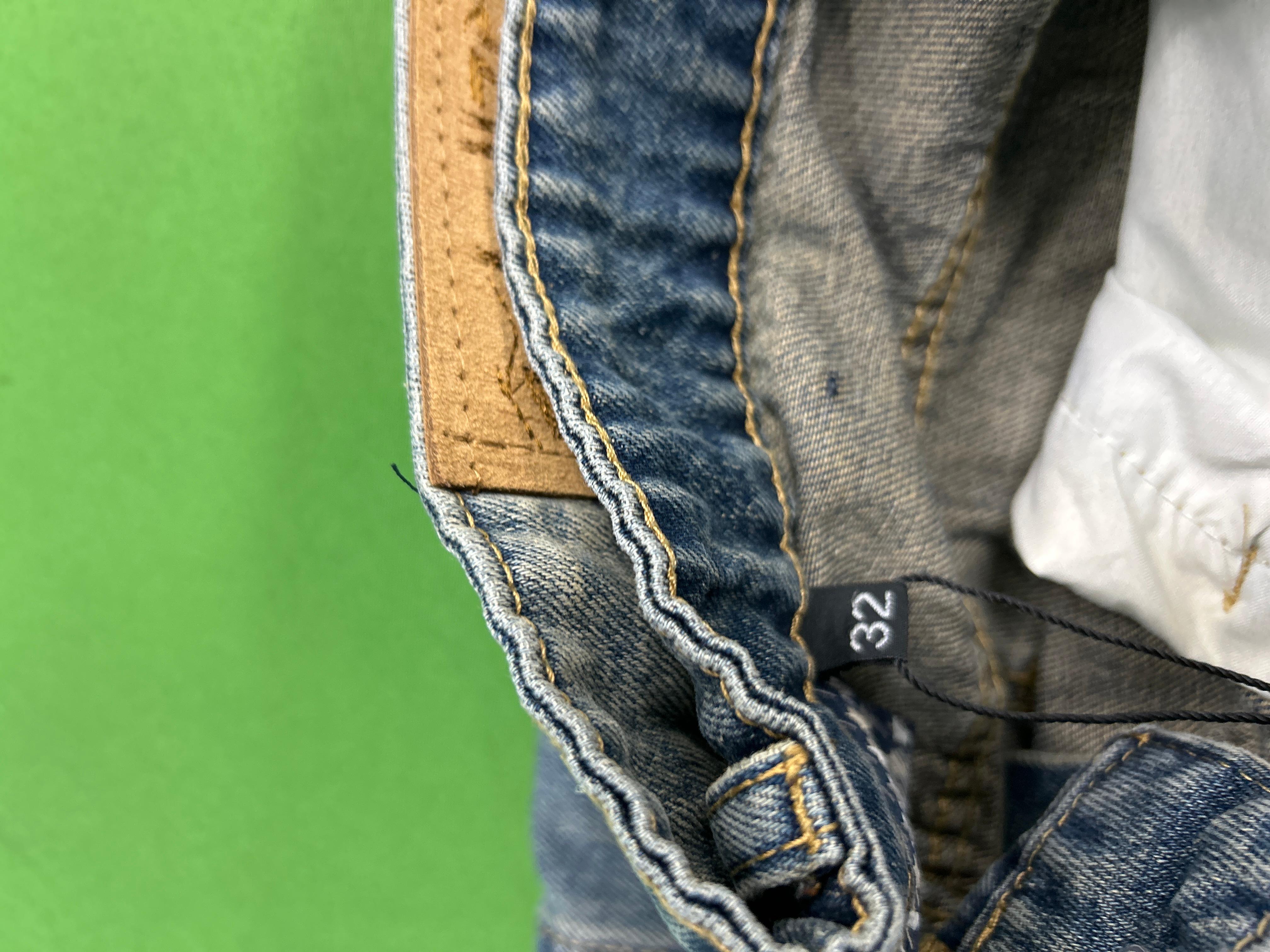 Foto QC 2 de Derschutze Mother Jeans Baggy Distressed Blue