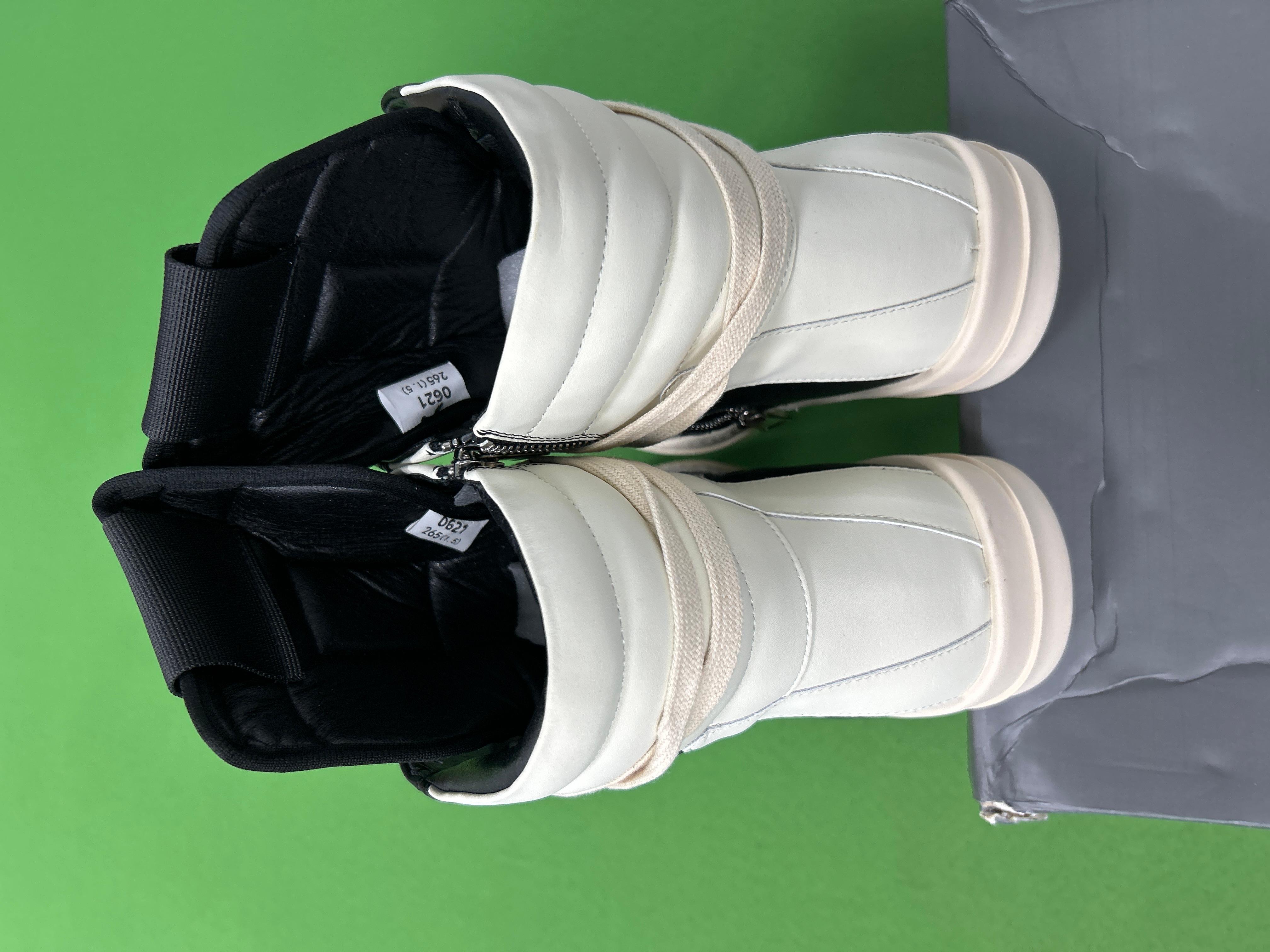 Foto QC 3 de Rick Owens Geobasket High Black Milk
