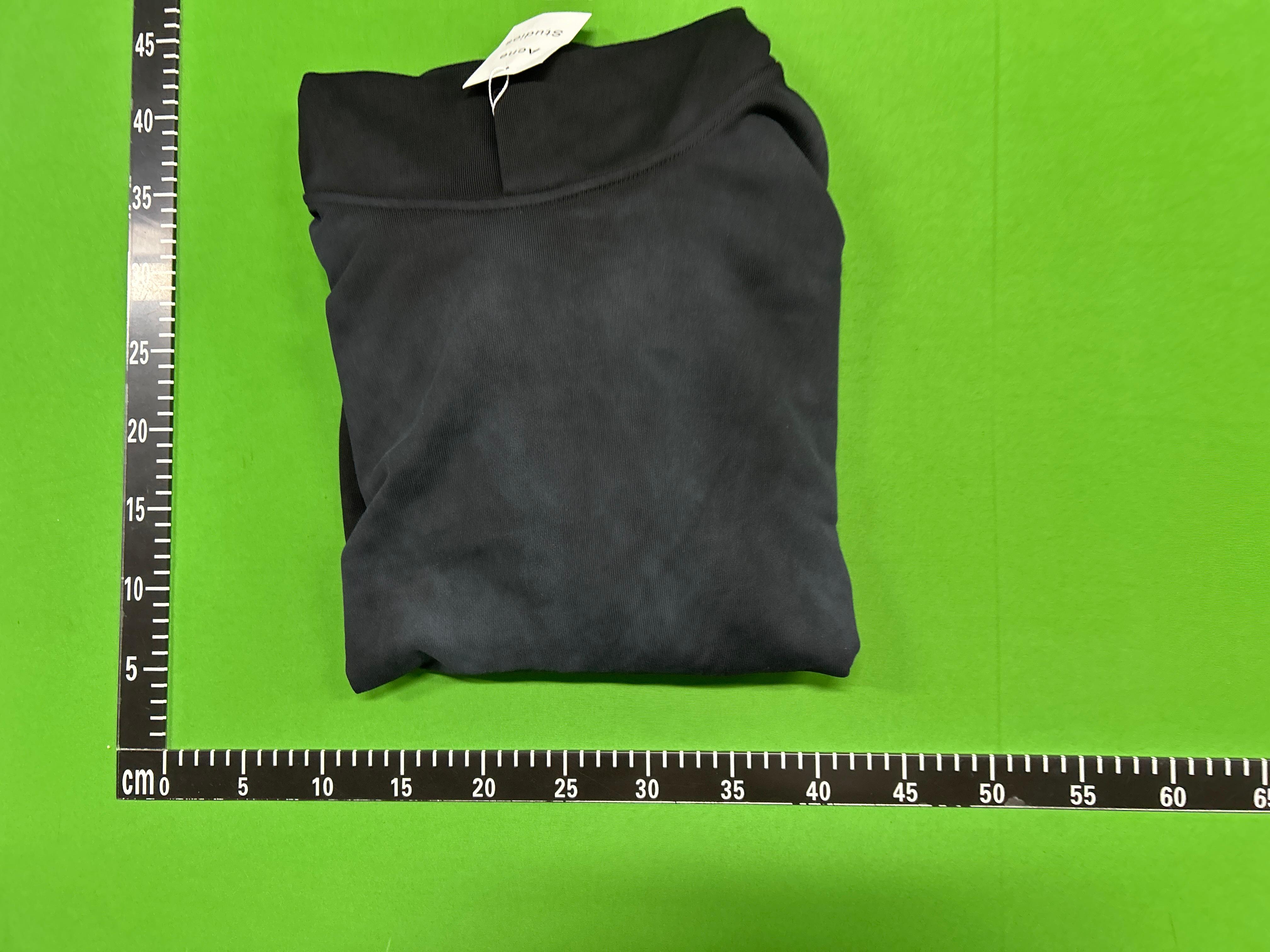 Foto QC 1 de Acne Studios Logo Printed Sweatshirt Black