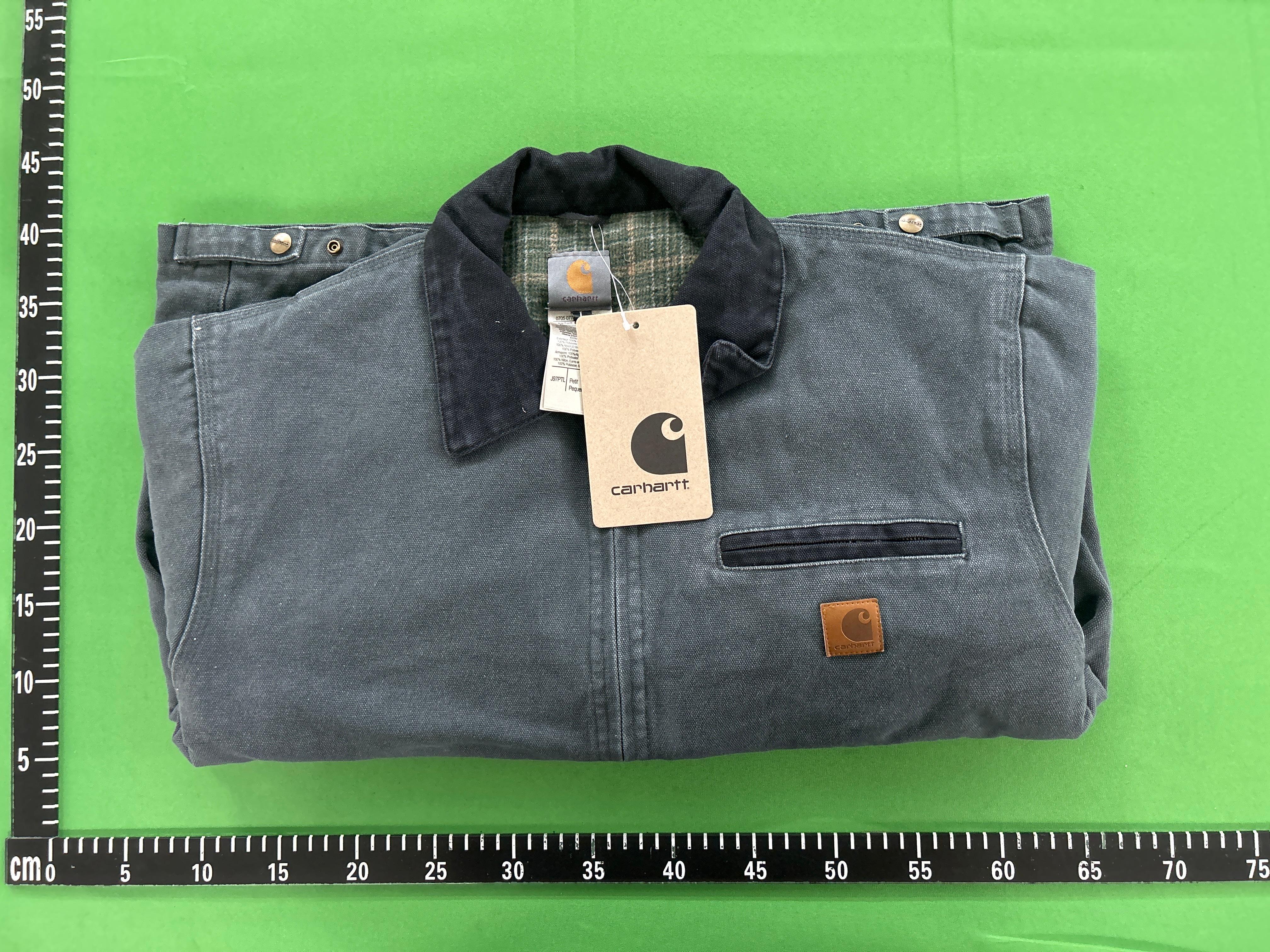 Foto QC 5 de Carhartt J97 Detroit Jacket Sandstone Duck Black