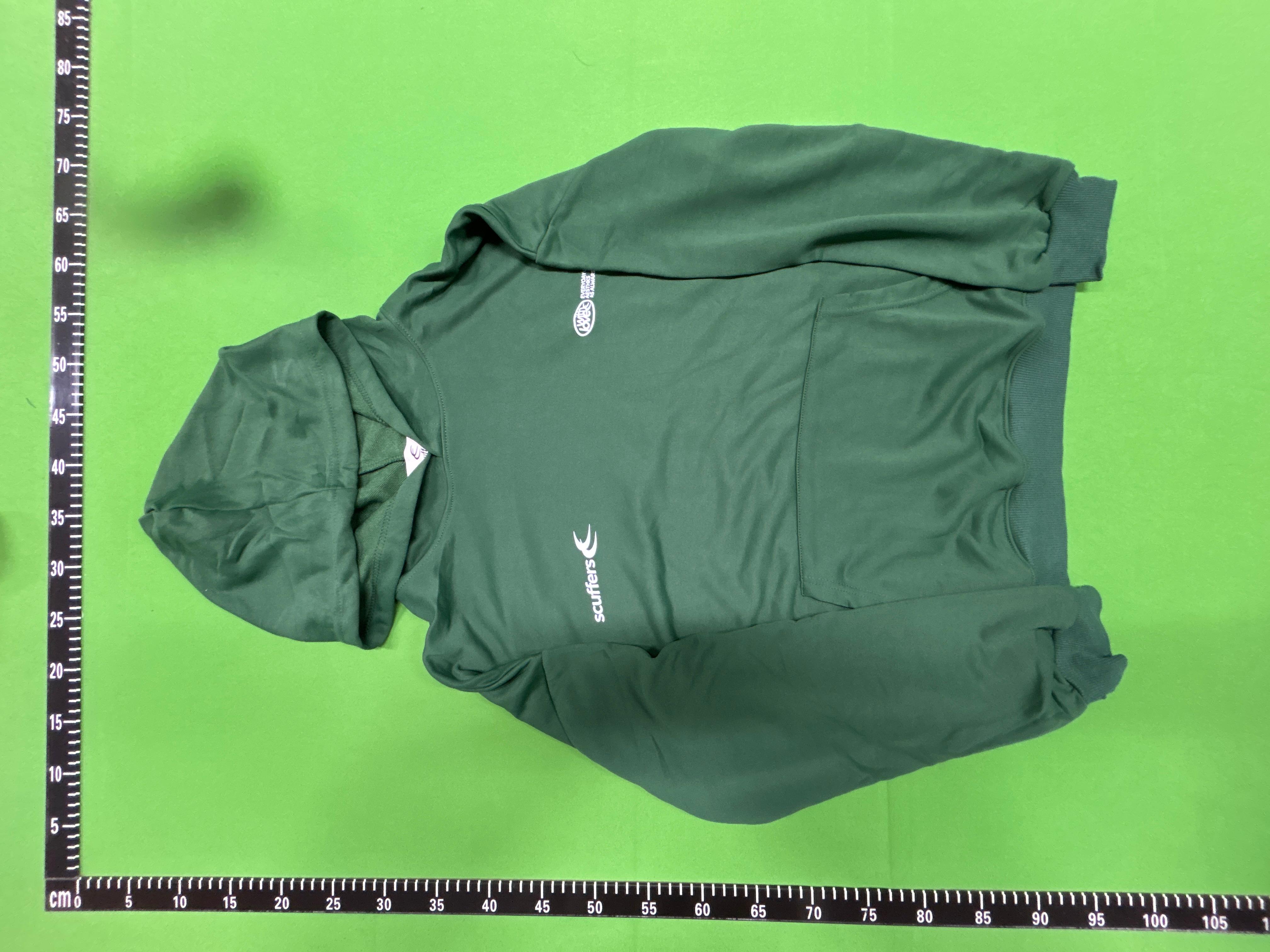 Foto QC 7 de Scuffers Logo Hoodie Sweater Green