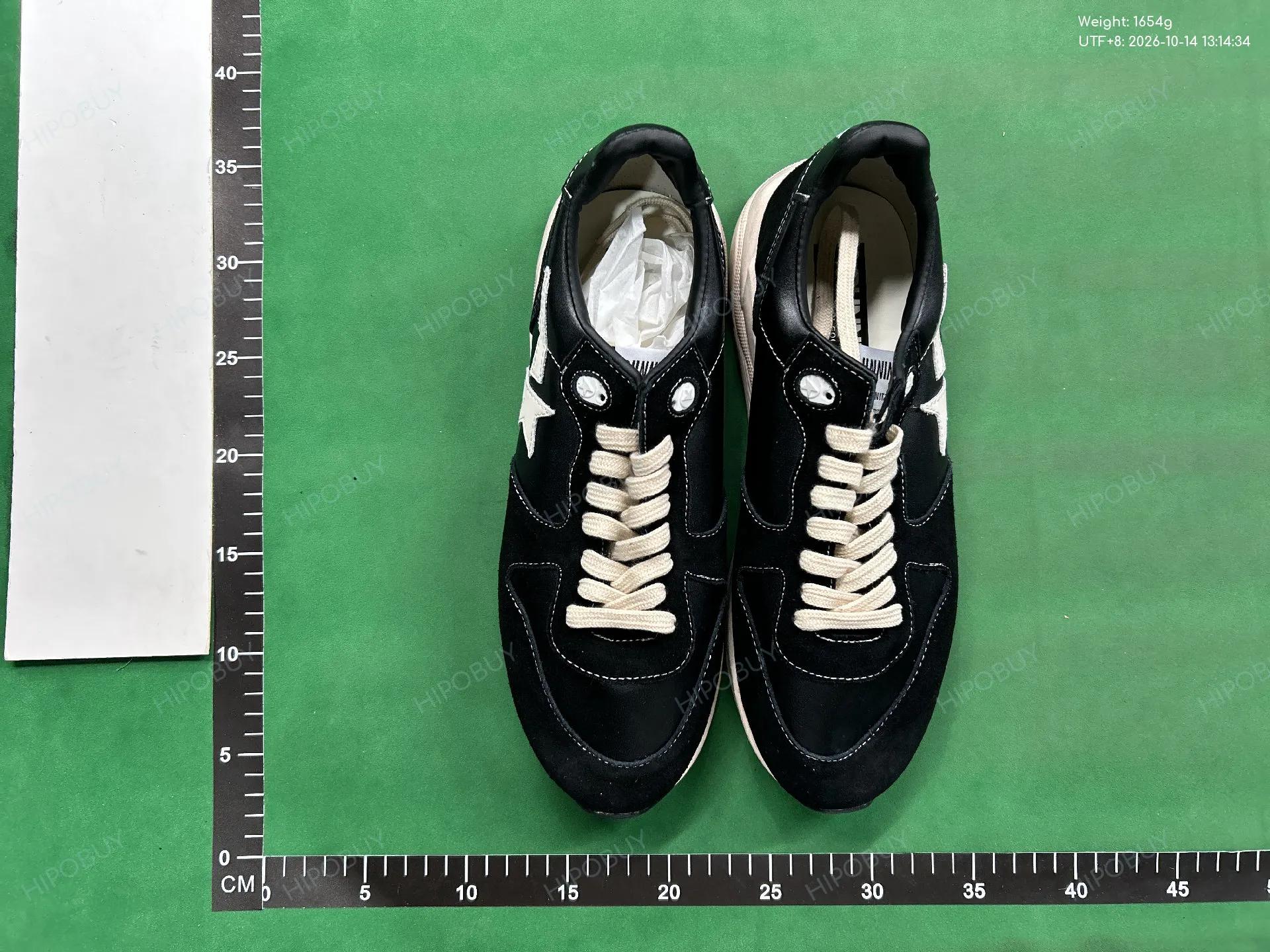 Foto QC 6 de Golden Goose Running Sole Low Black White Star GMF00126.F003775.90352