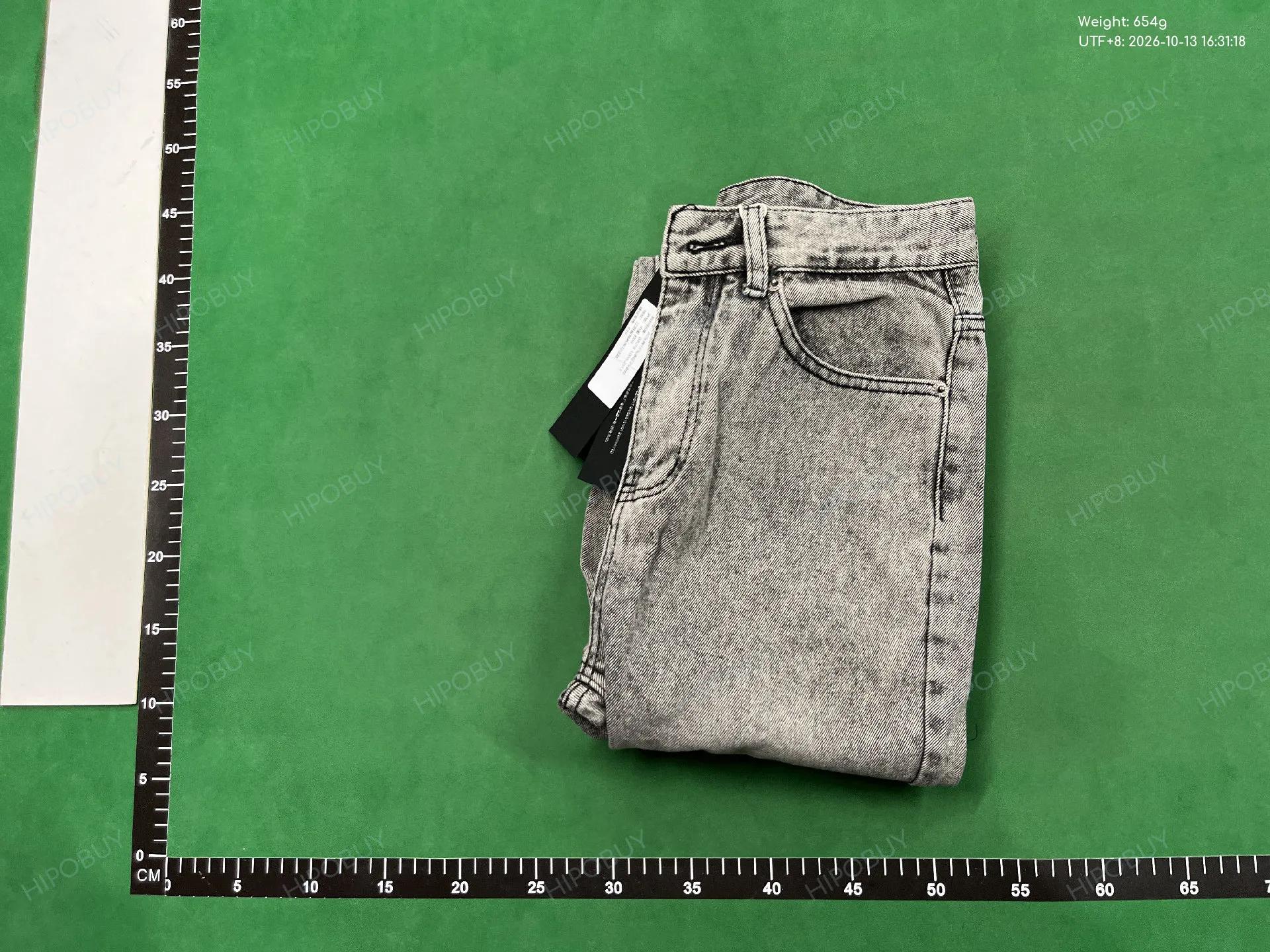 Foto QC 8 de Unbranded Micro Flare Washed Jeans Grey