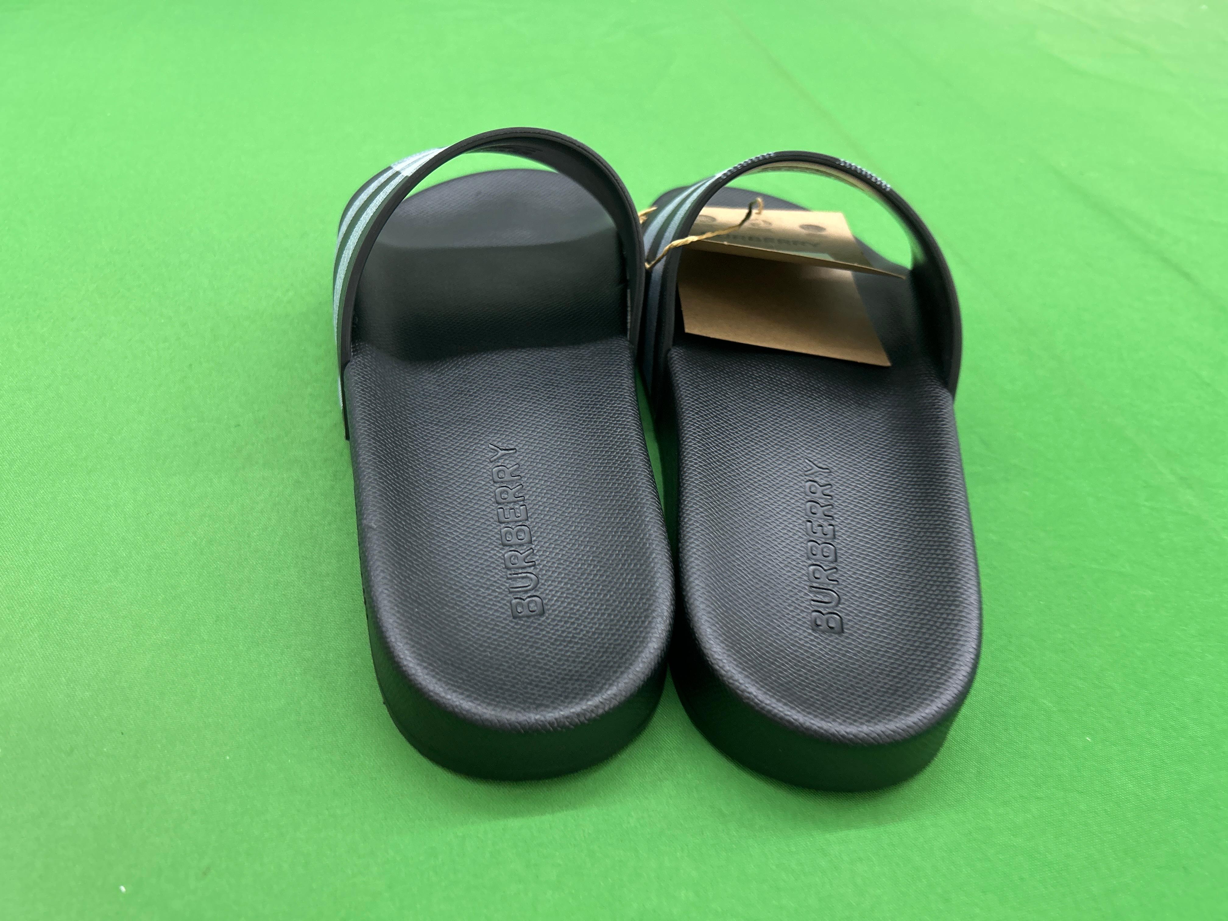 Foto QC 2 de Burberry Slide Rubber Vintage Check Archive Beige