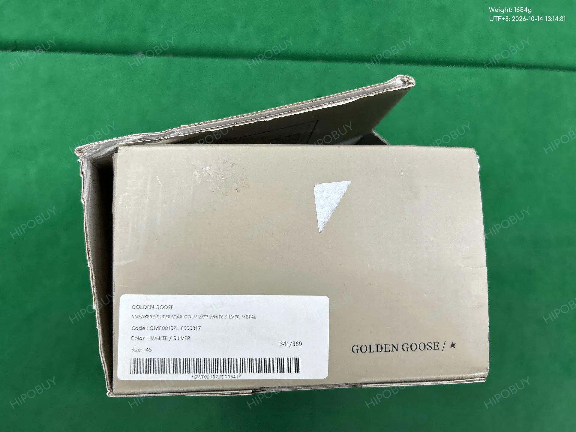 Foto QC 2 de Golden Goose Running Sole Low Black White Star GMF00126.F003775.90352