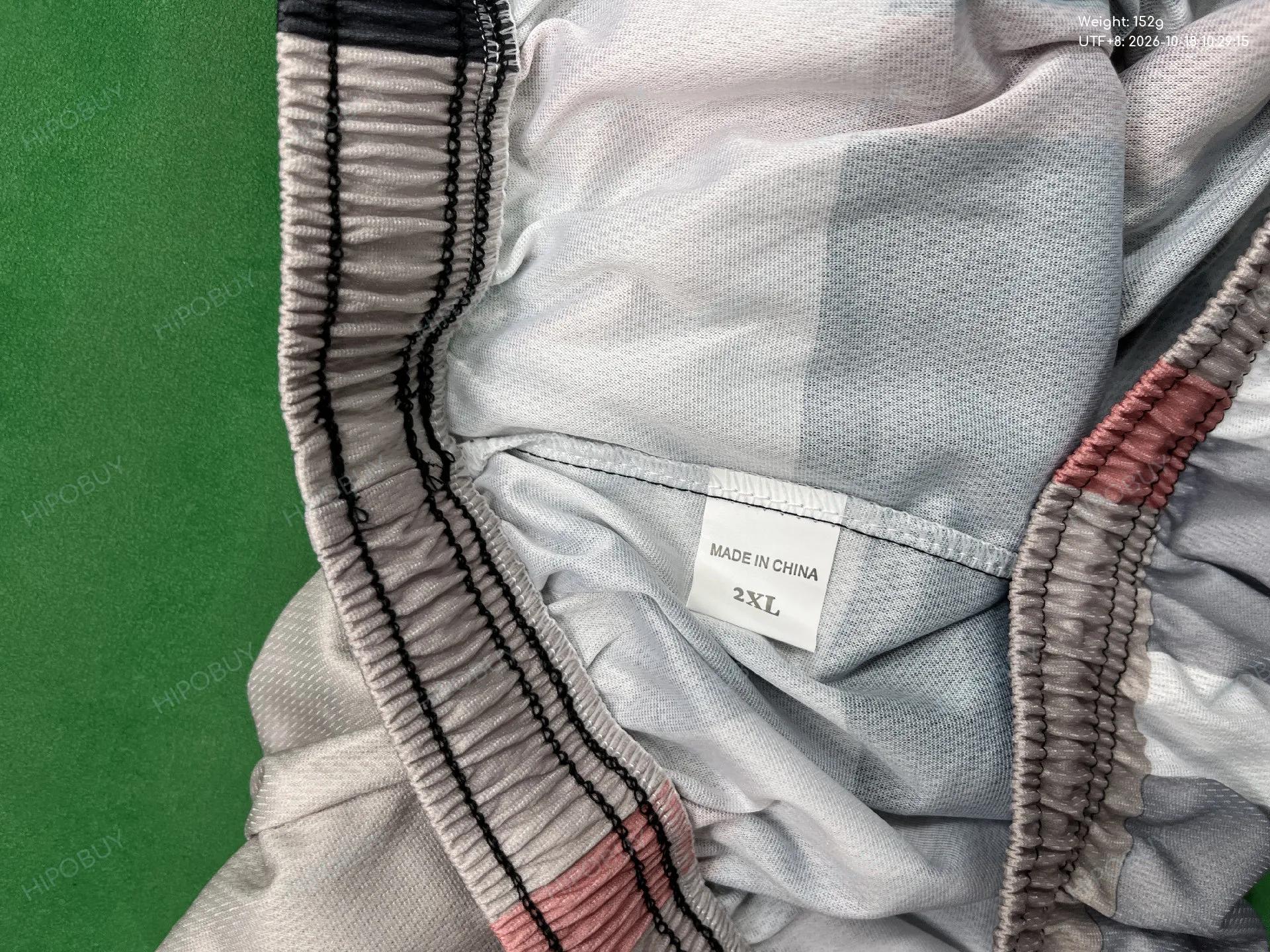 Foto QC 1 de Burberry Vintage Check Board Shorts Quick-Dry Charcoal