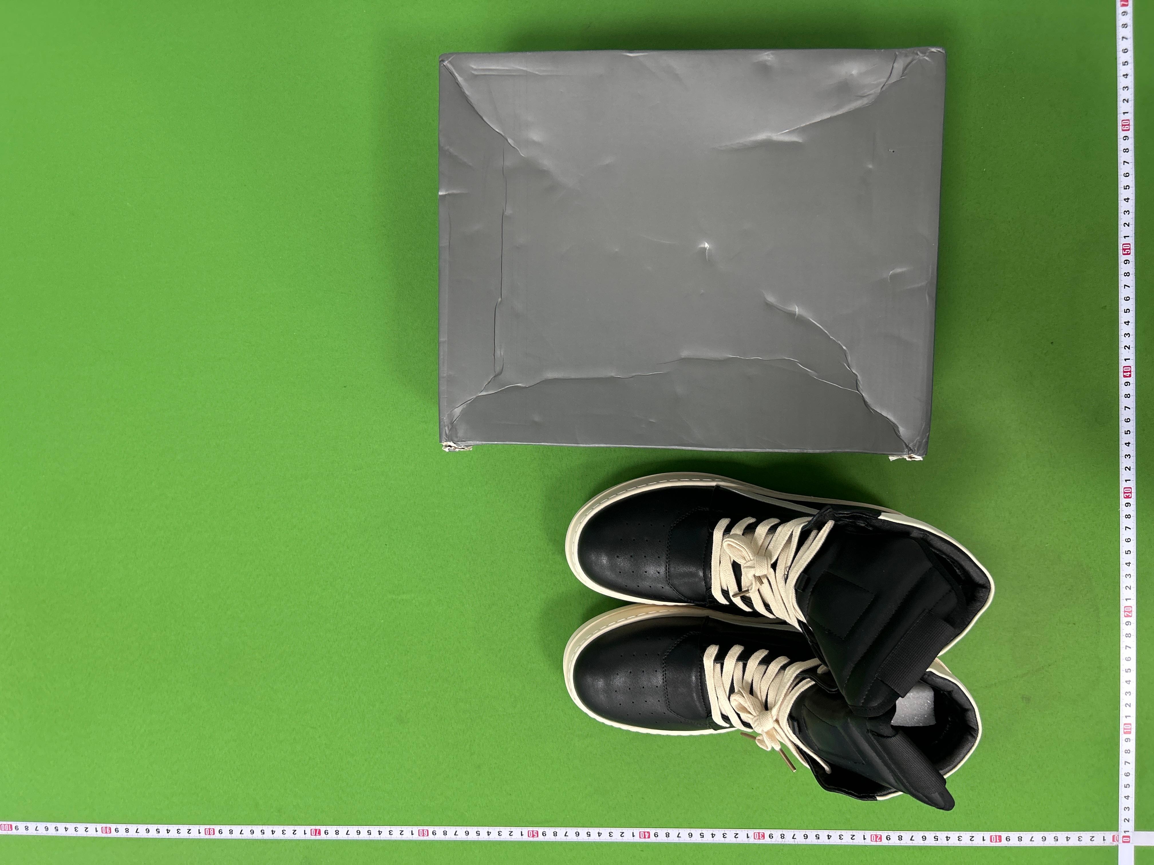 Foto QC 2 de Rick Owens Geobasket High Black Milk