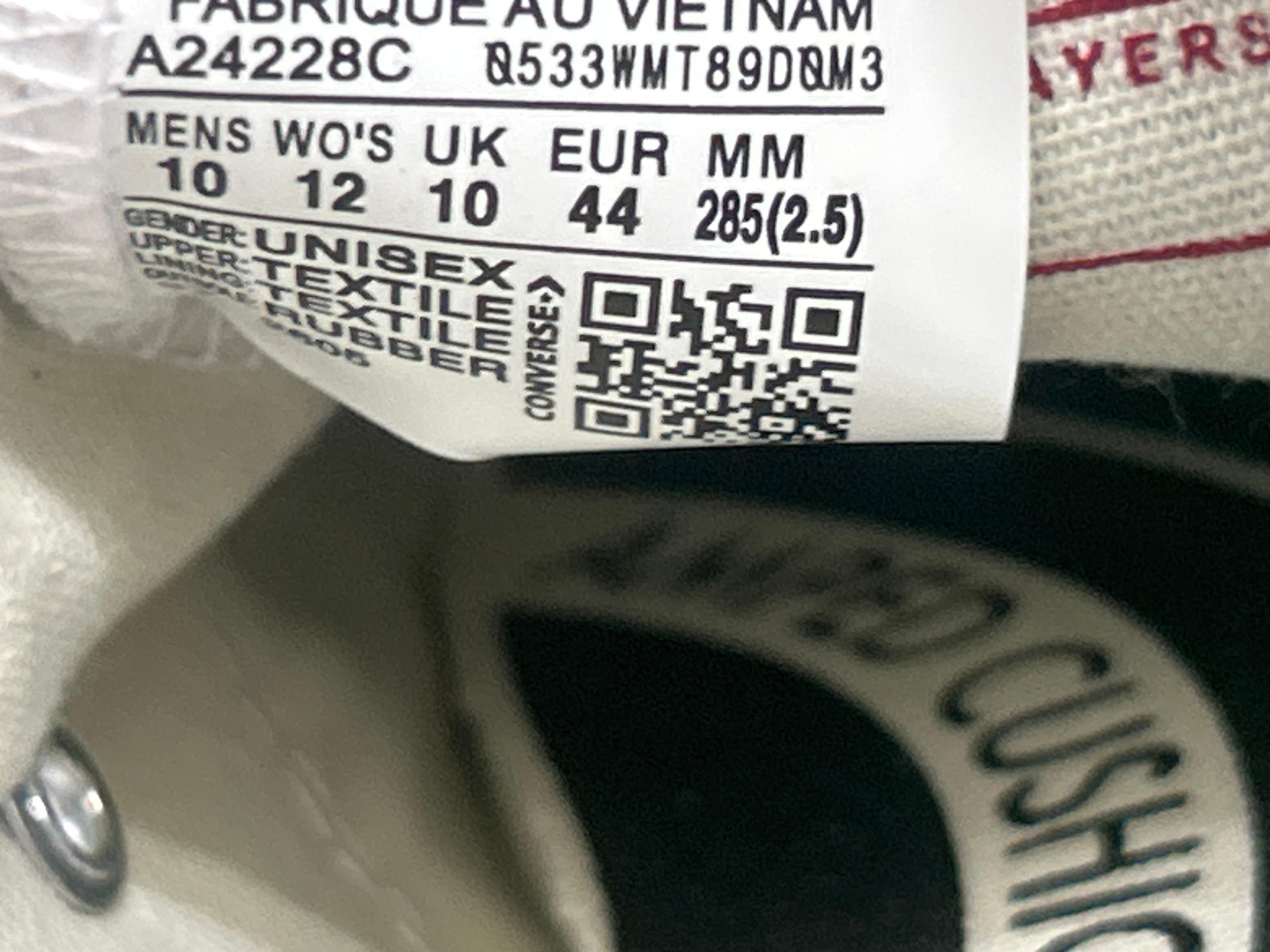 Foto QC 8 de Converse Chuck 70 Hi Chrome Hearts Yellow 162054C