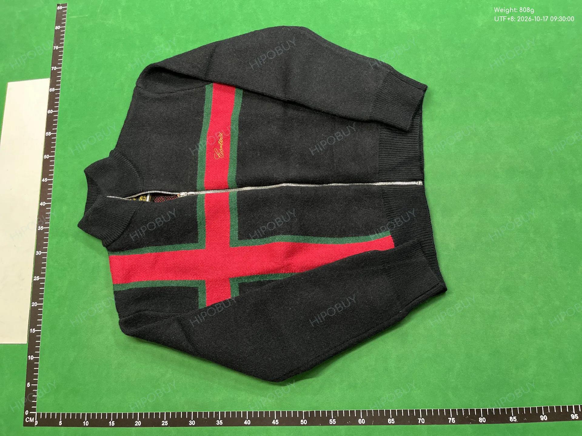 Foto QC 6 de Corteiz Crewneck Sweater Logo Chunky Knit Black
