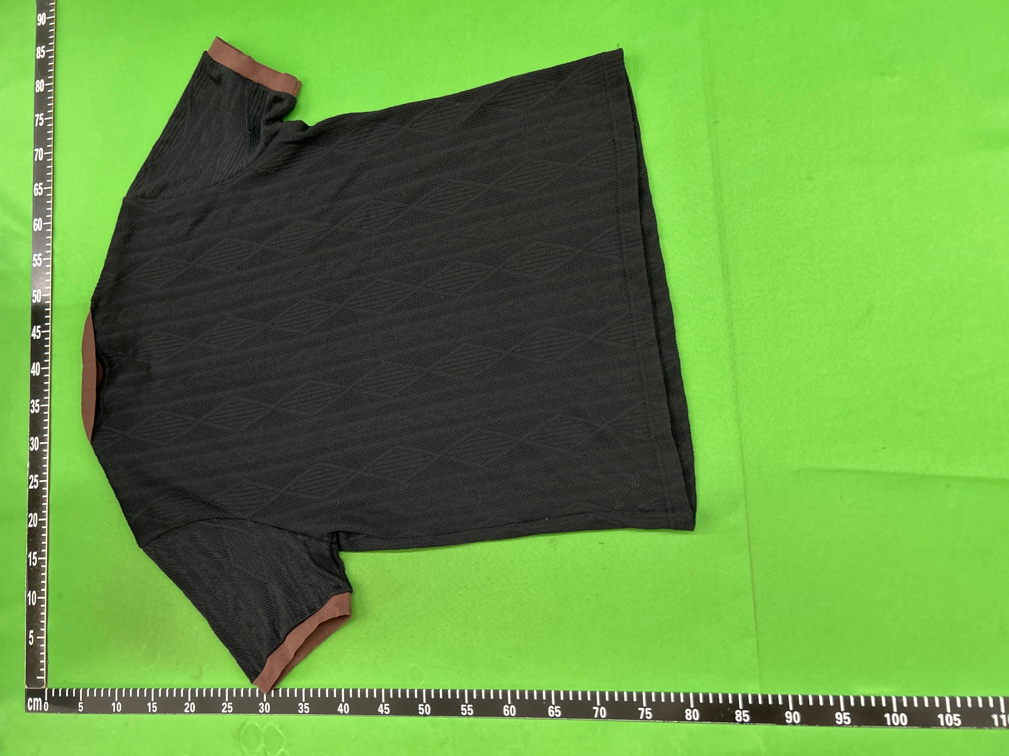 Foto QC 7 de Polo Ralph Lauren Shirt Cable Knit Contrast Collar White Brown