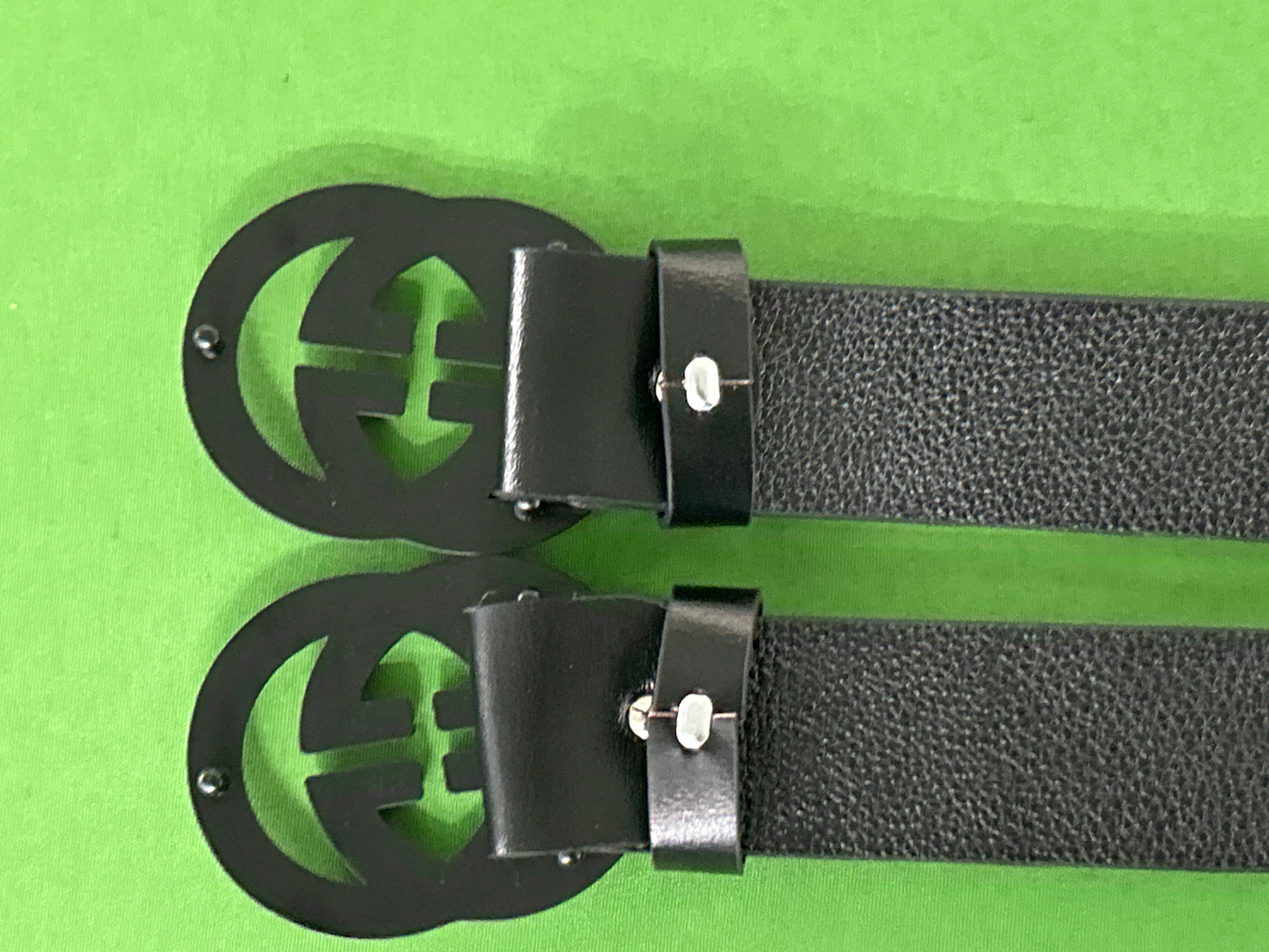 Foto QC 8 de Gucci Interlocking G Belt Black GG Supreme