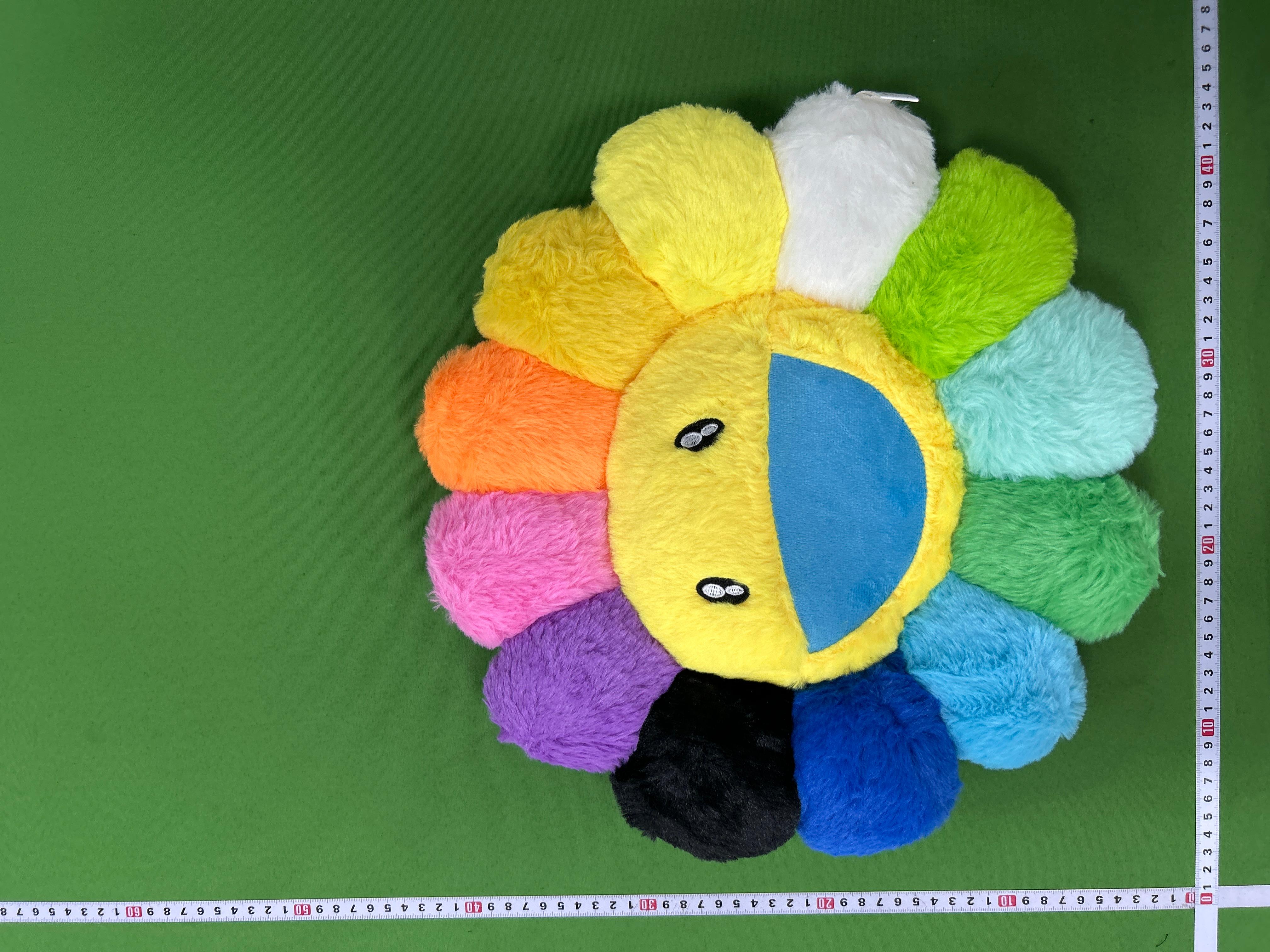 Foto QC 1 de Takashi Murakami Flower Cushion Black/White