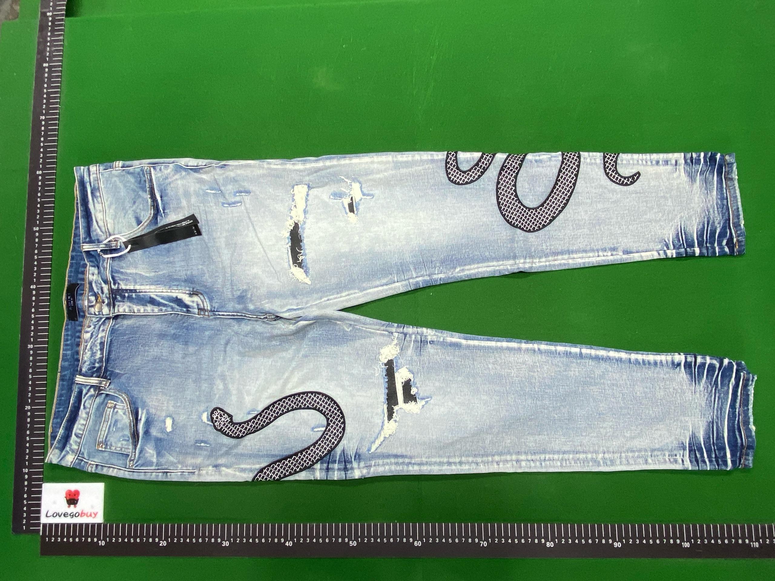Foto QC 1 de Guapi Jeans Distressed Snake Blue