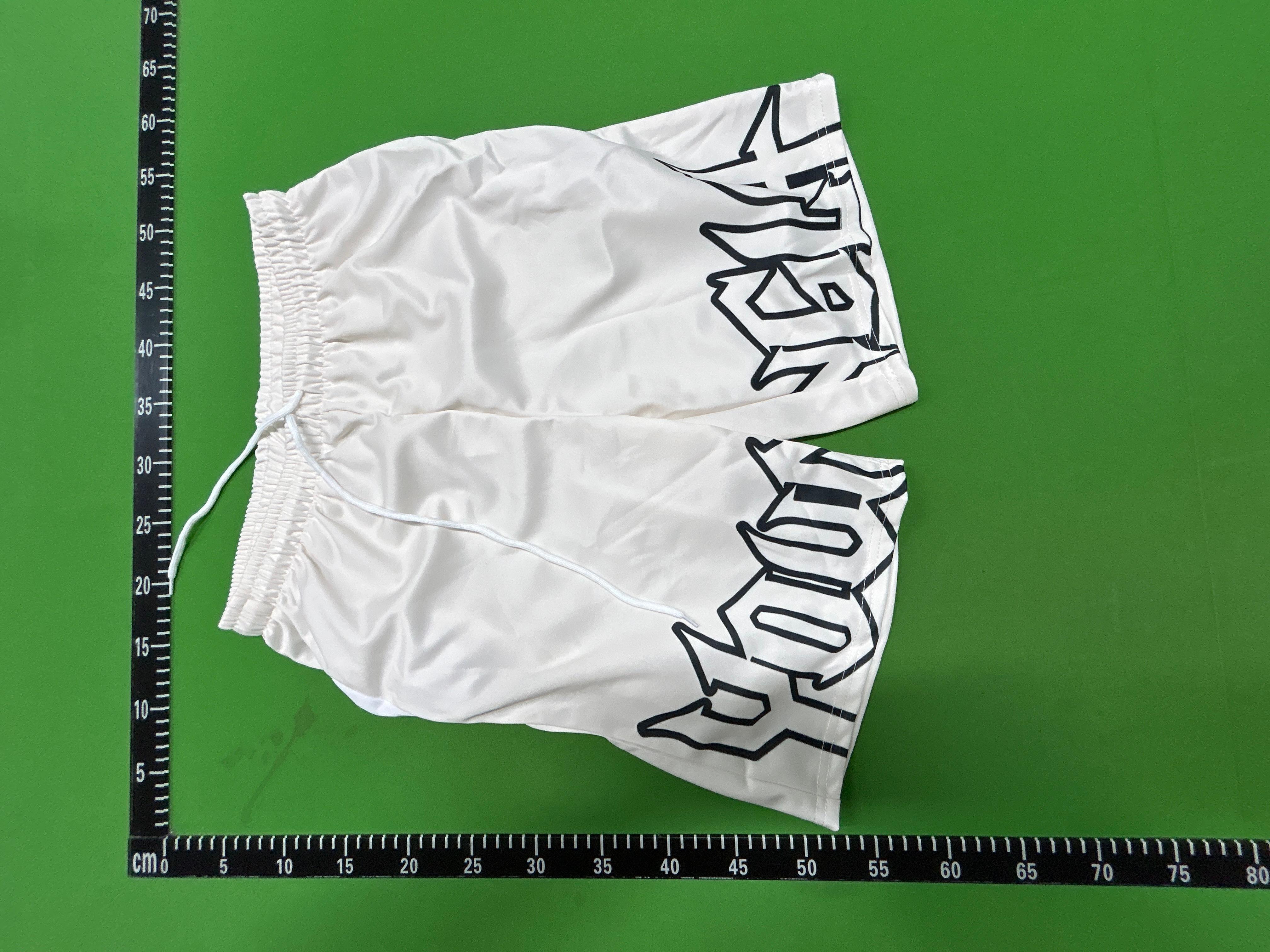 Foto QC 4 de BAPE Color Camo Shark Sweat Shorts Glow In The Dark Blue