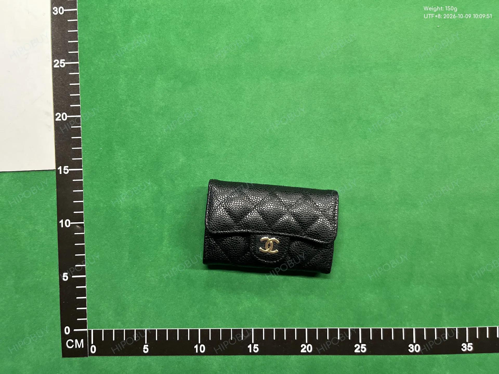 Foto QC 8 de Chanel Classic Card Holder Quilted Caviar Black