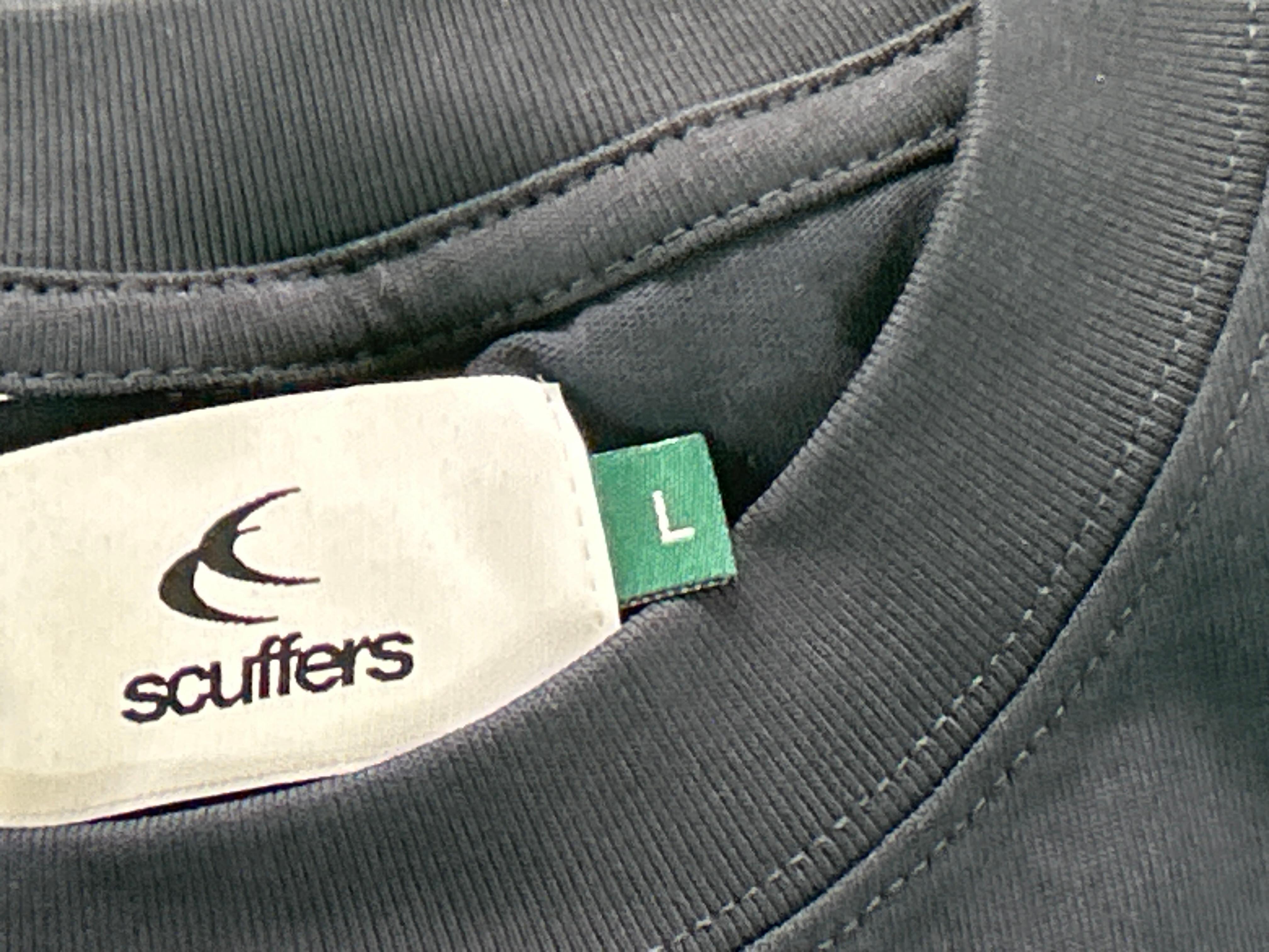 Foto QC 6 de Scuffers T-shirt Purple Sun Logo Boxy Cream