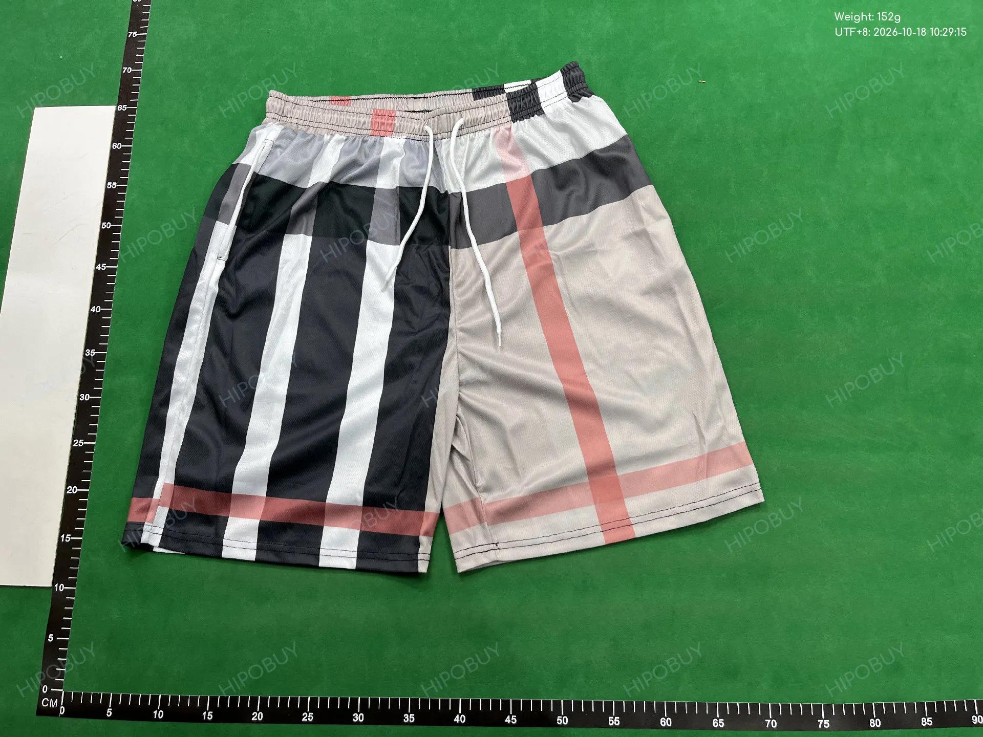Foto QC 2 de Burberry Vintage Check Board Shorts Quick-Dry Charcoal