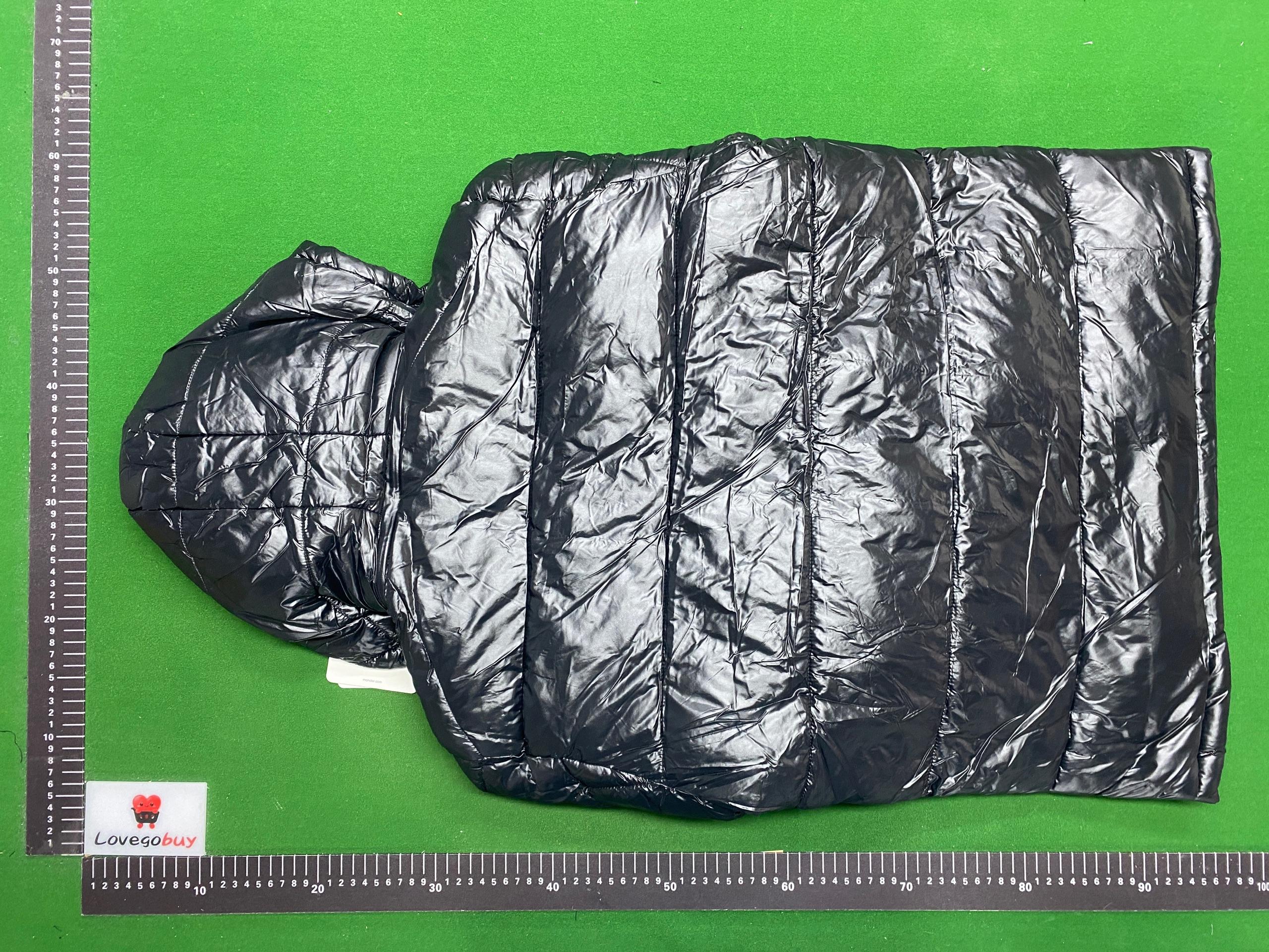 Foto QC 1 de Moncler Maya Puffer Jacket Tricolour Tape Down Black