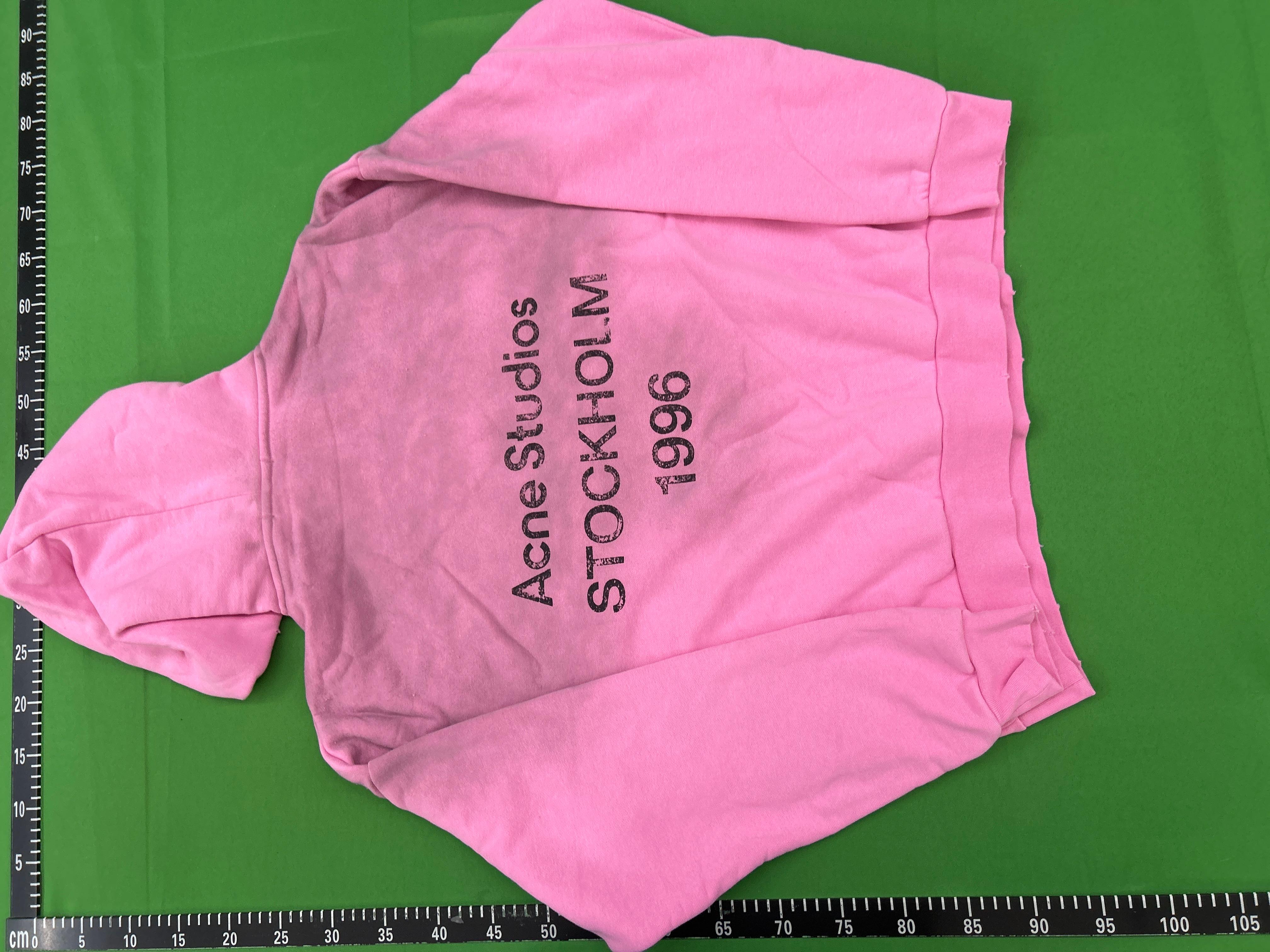Foto QC 7 de Acne Studios Stockholm 1996 Sweater Washed Distressed White