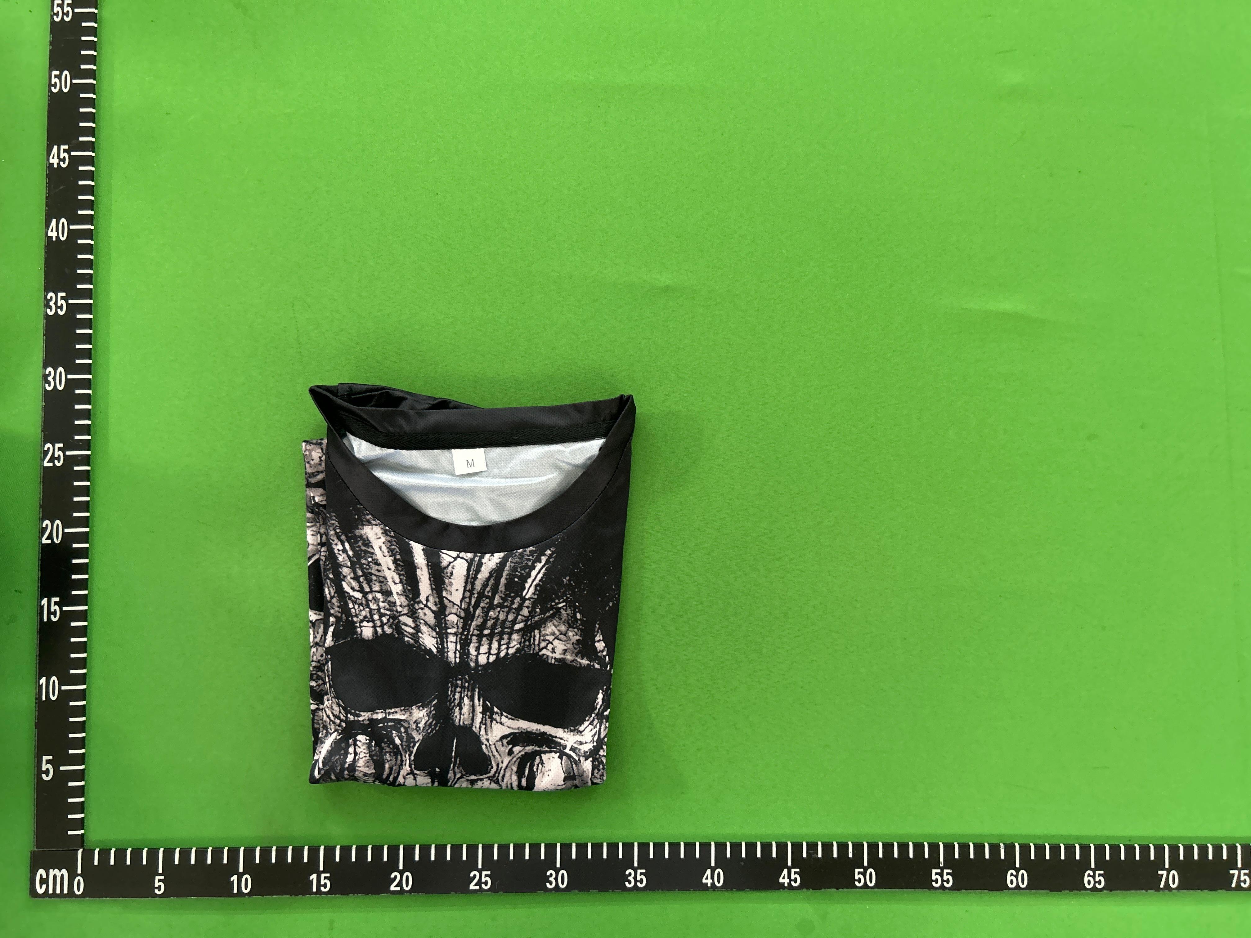 Foto QC 5 de Affliction Dead or Alive T-shirt Knight Skull Grey