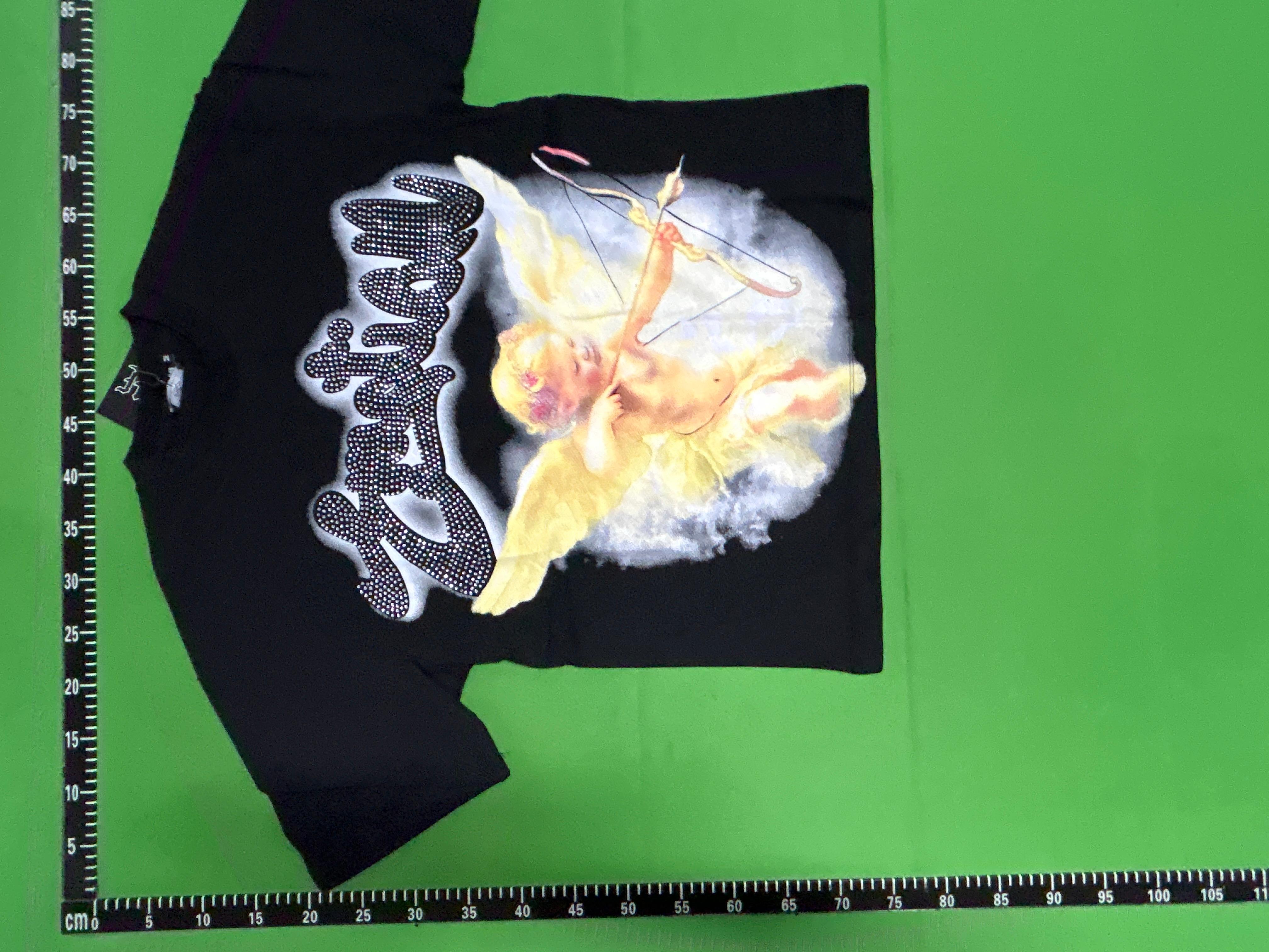 Foto QC 8 de MIXED EMOTION T-shirt Rhinestone Emotions Never Die Black