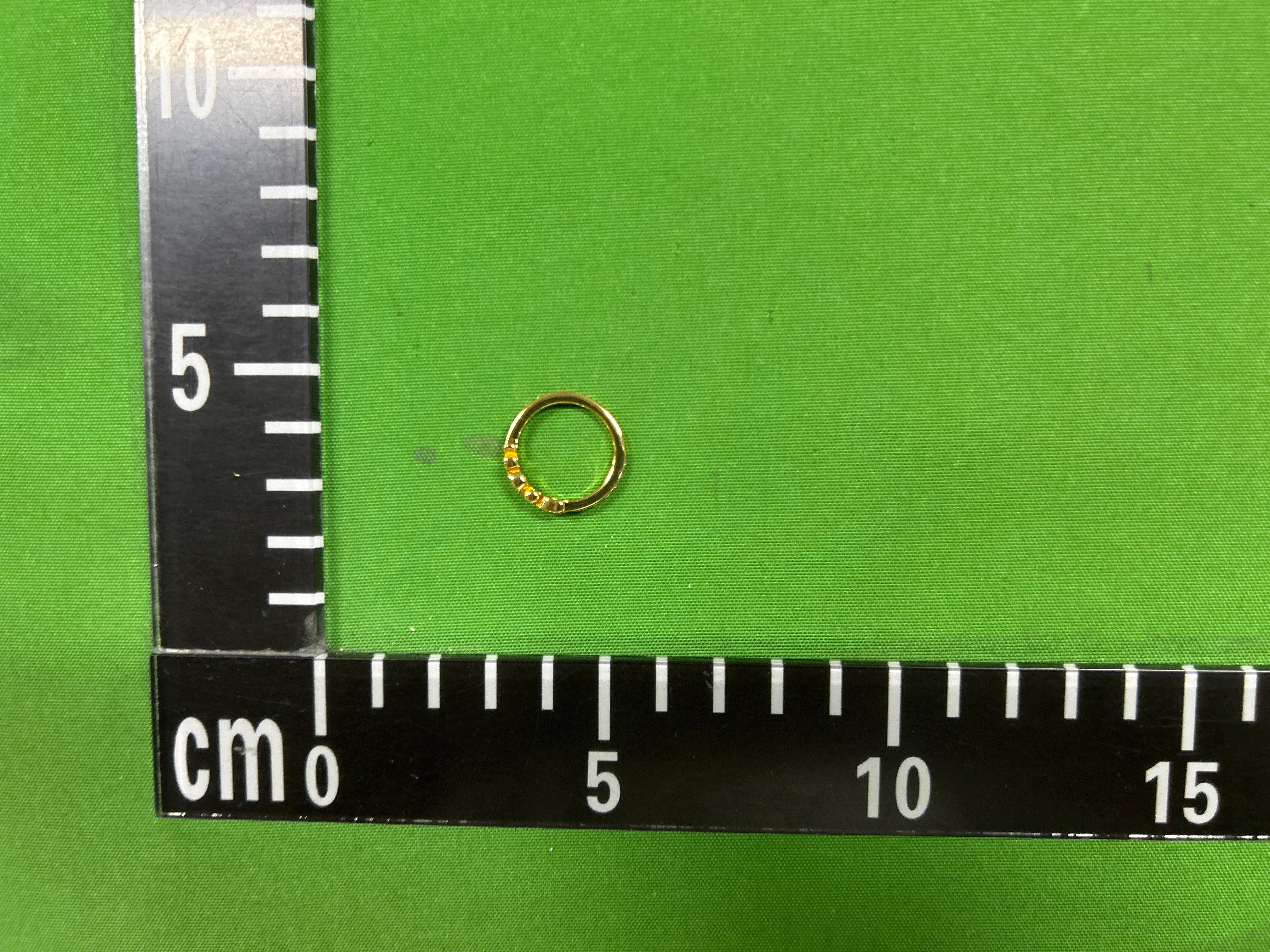 Foto QC 6 de Dior Dior Evolution Ring Metal and Strass Crystal Gold
