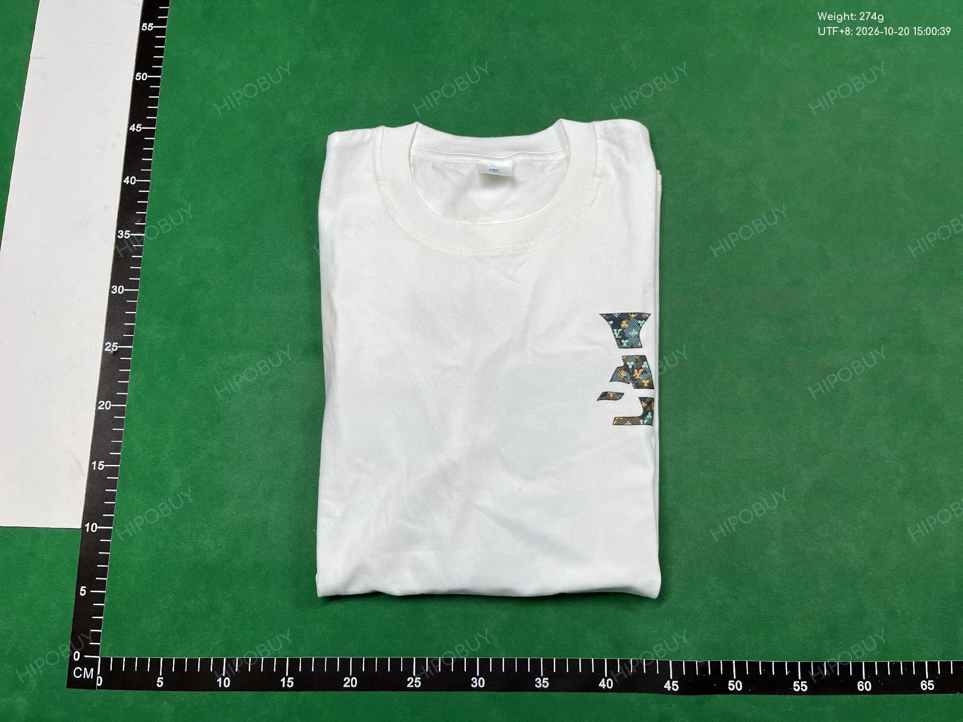 Foto QC 7 de Louis Vuitton T-shirt Monogram Logo White