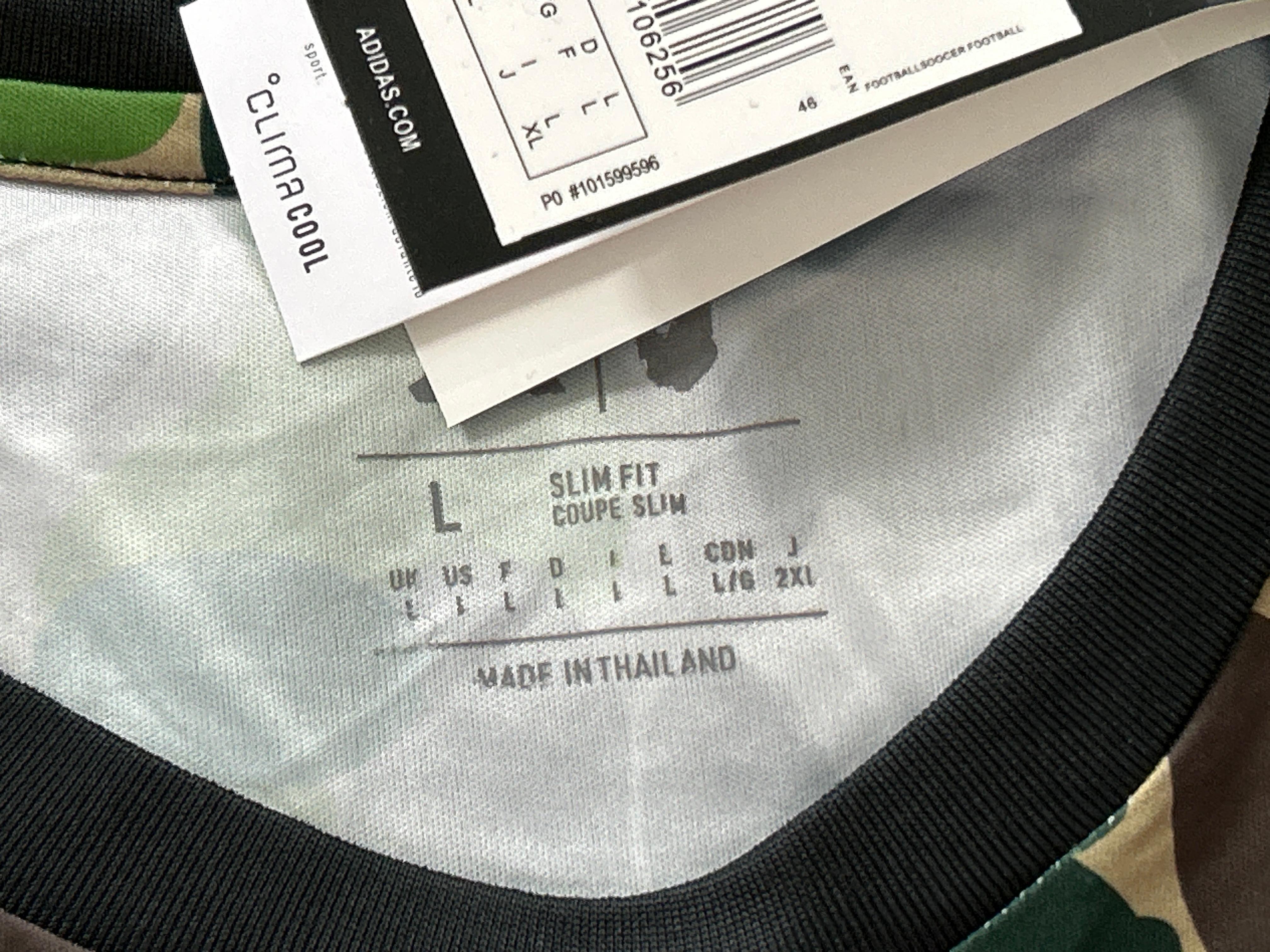 Foto QC 2 de Stone Island x adidas x Ajax Amsterdam 2024/25 Special Edition Jersey Black