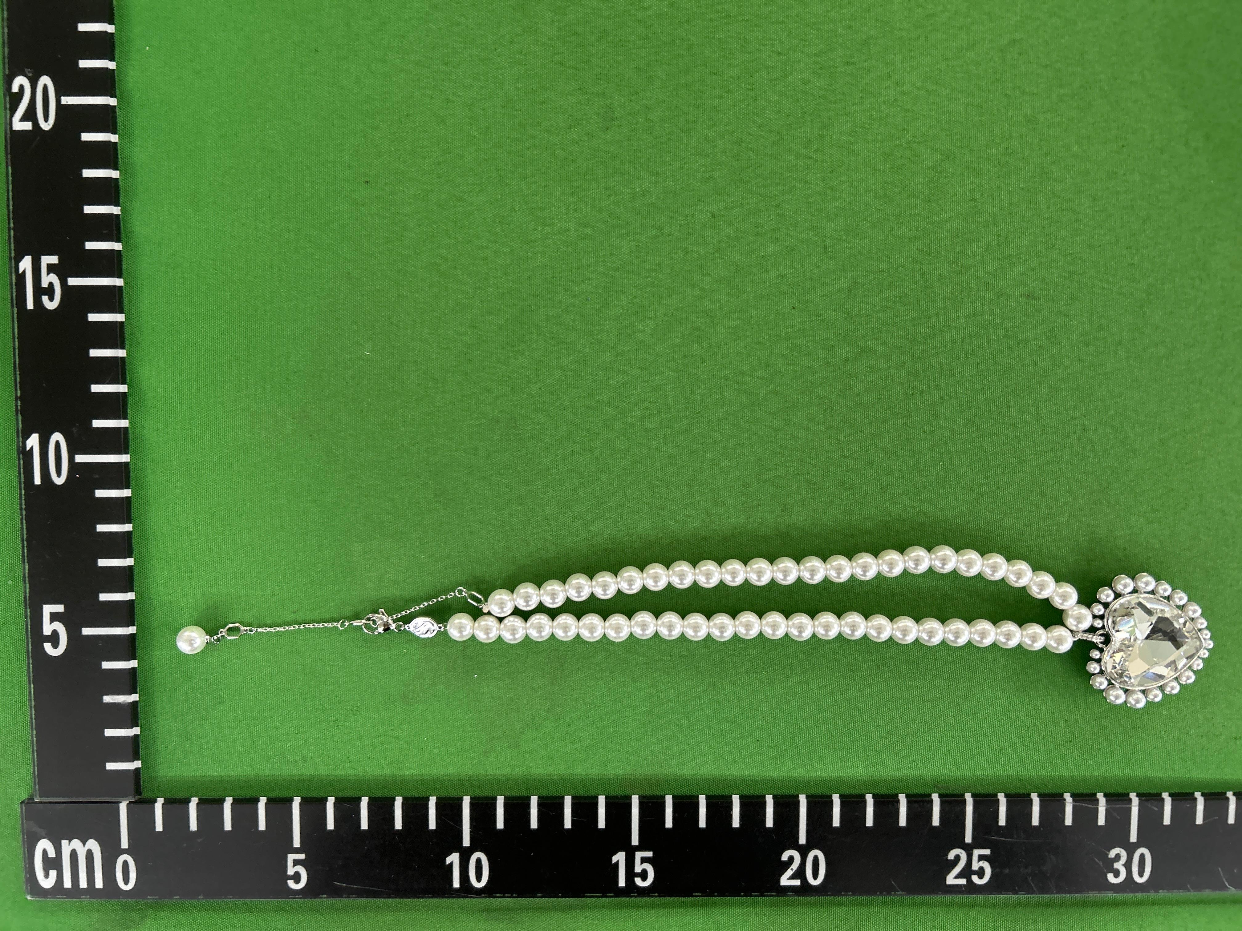 Foto QC 2 de Other Heart Jewelry Set Metal and Strass Crystal Silver