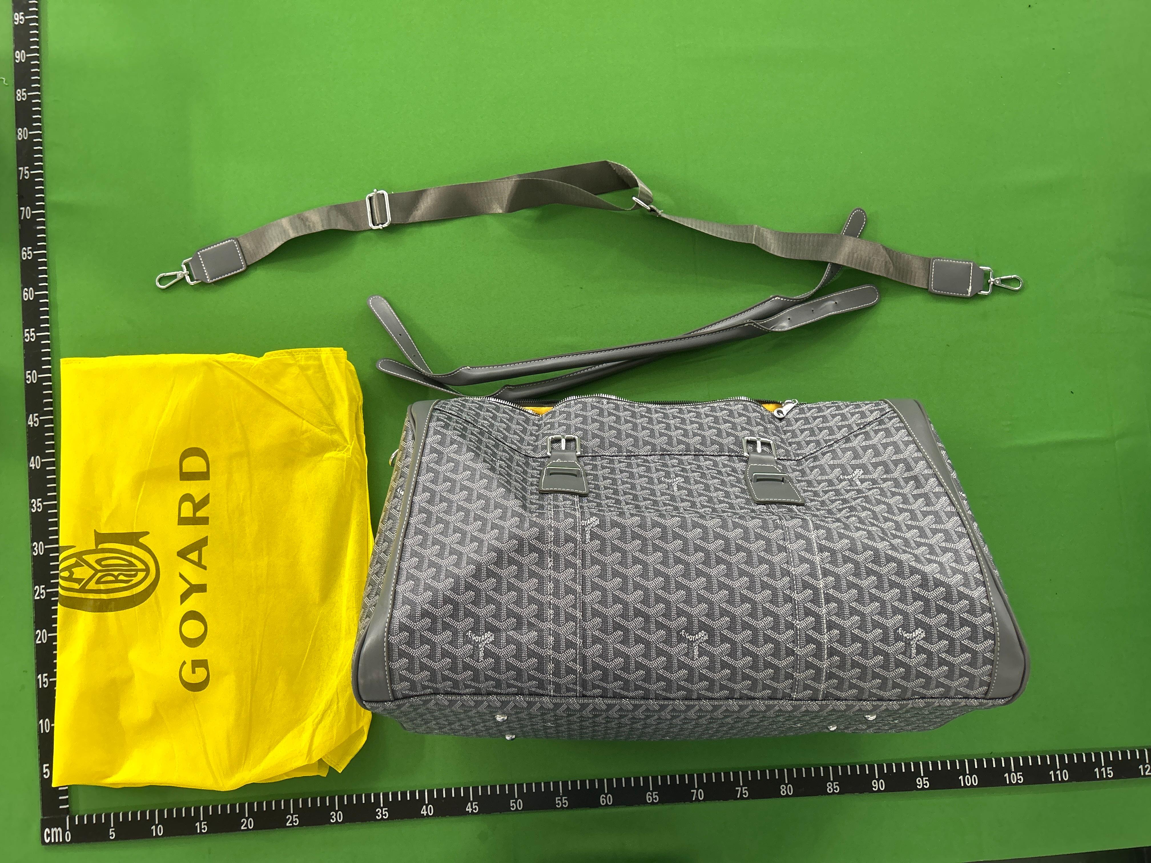 Foto QC 1 de Goyard Travel Bag Green Goyardine Canvas