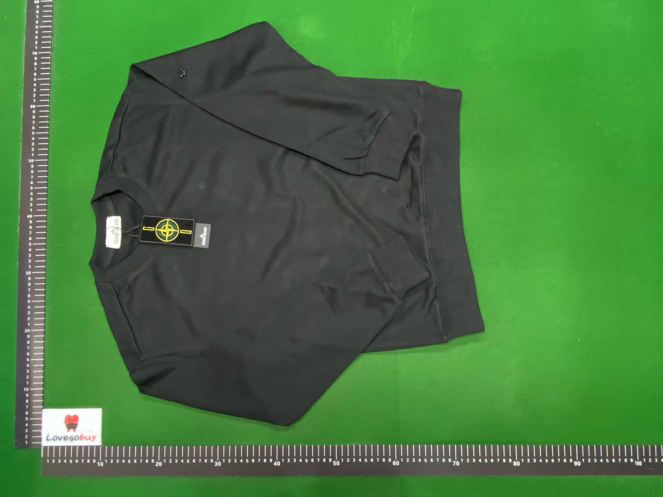 Foto QC 2 de Stone Island Quarter Zip Sweatshirt Grey